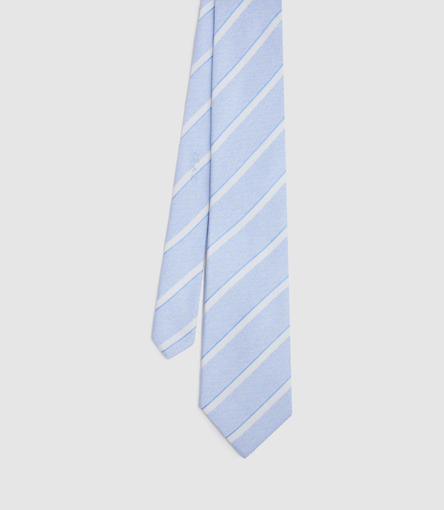 Cravate 8cm bleu ciel "Urbi" - Image 3