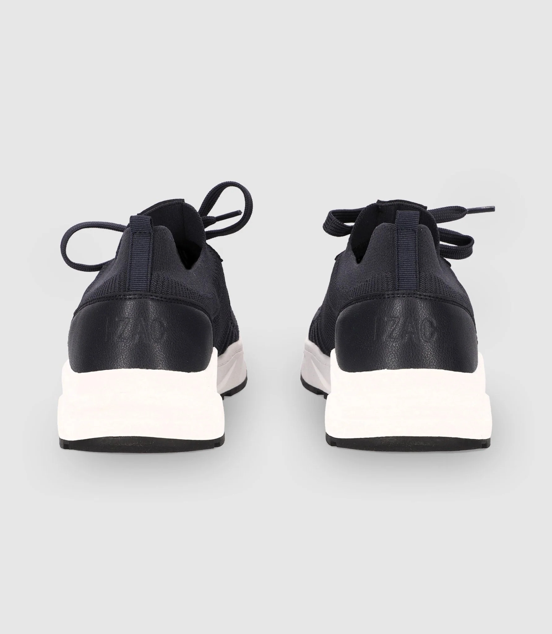 Chaussures sneakers en maille marine - Image 5