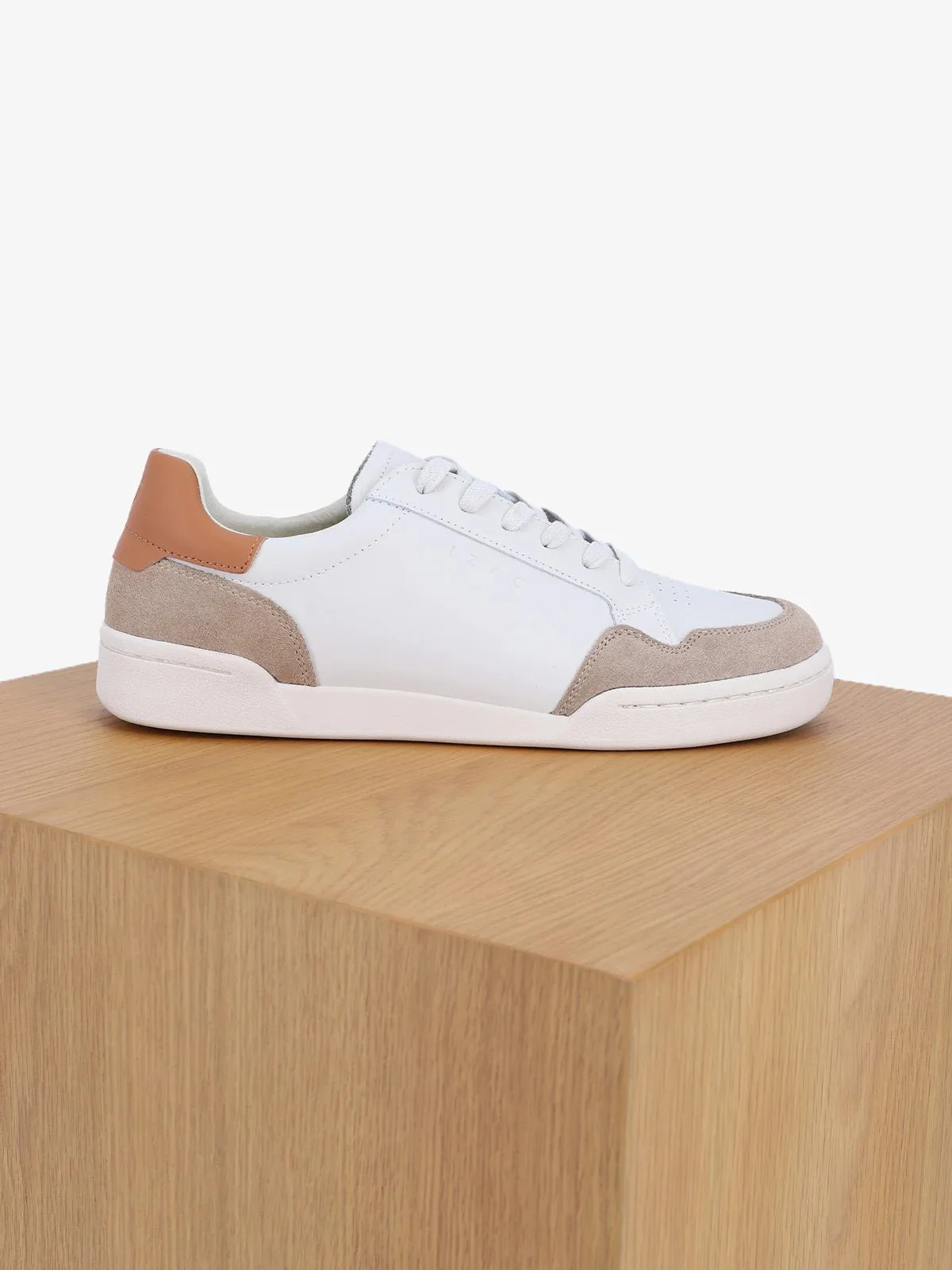 Baskets en cuir beige - Image 3