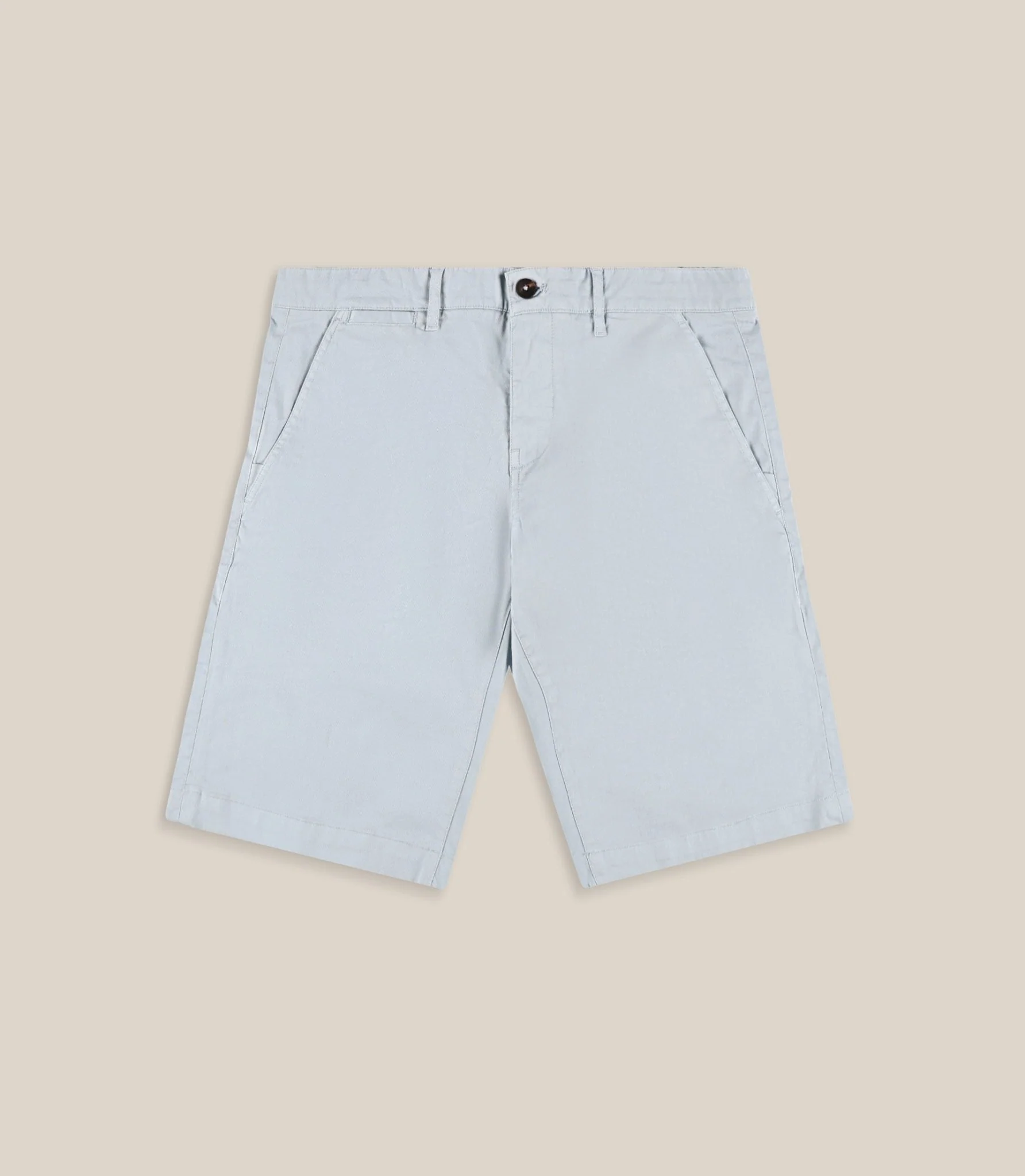 Bermuda armuré bleu