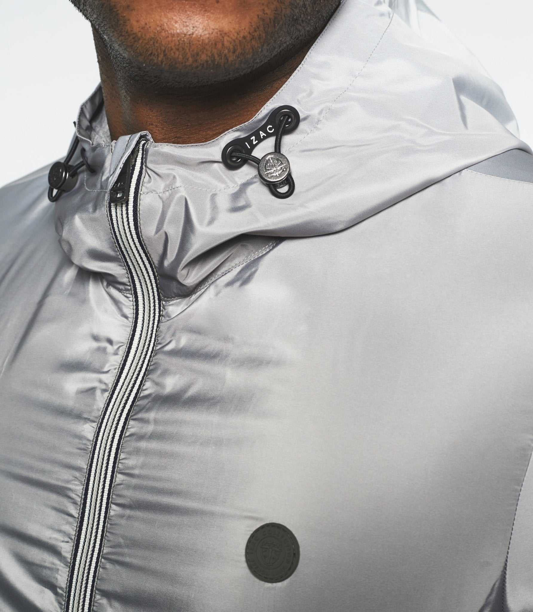 Blouson à capuche dégradé kaki "Remy" - Image 2