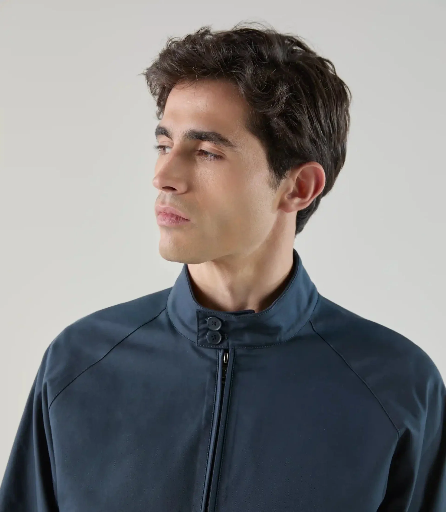 Blouson à manches raglan marine - Image 2