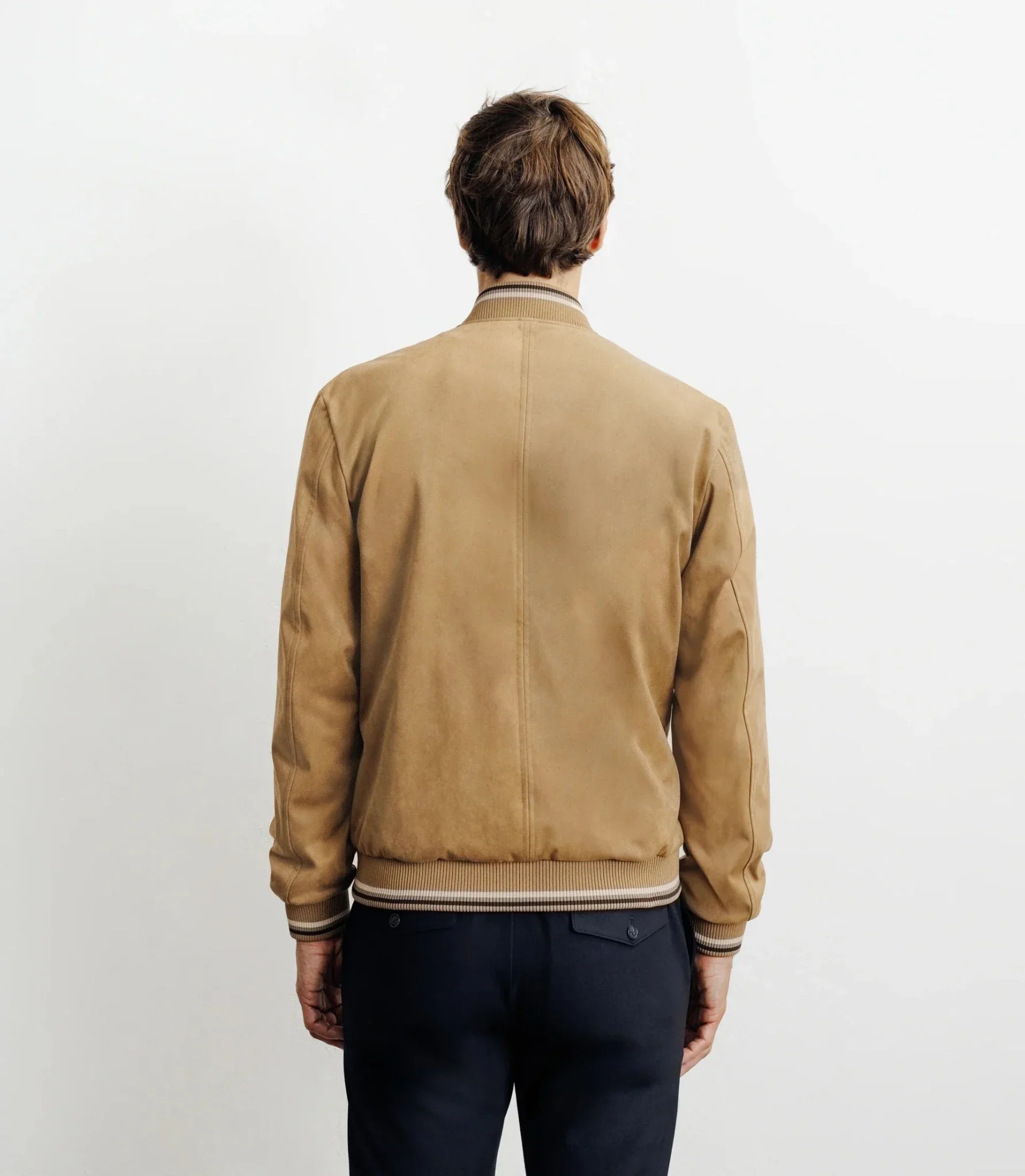 Blouson col teddy camel - Image 4