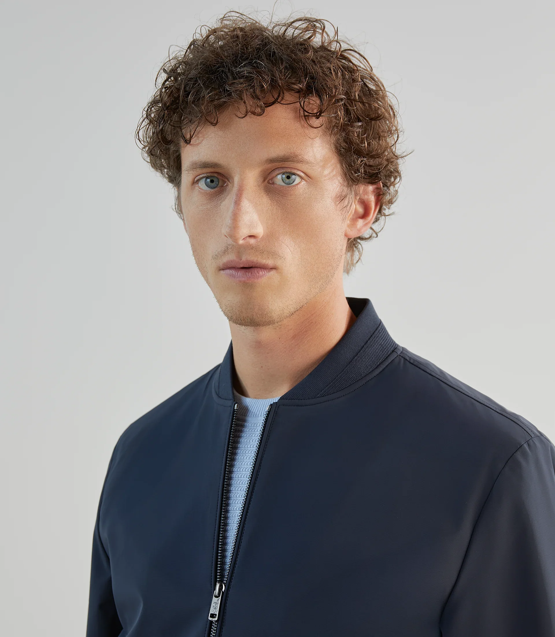 Blouson col teddy marine - Image 3