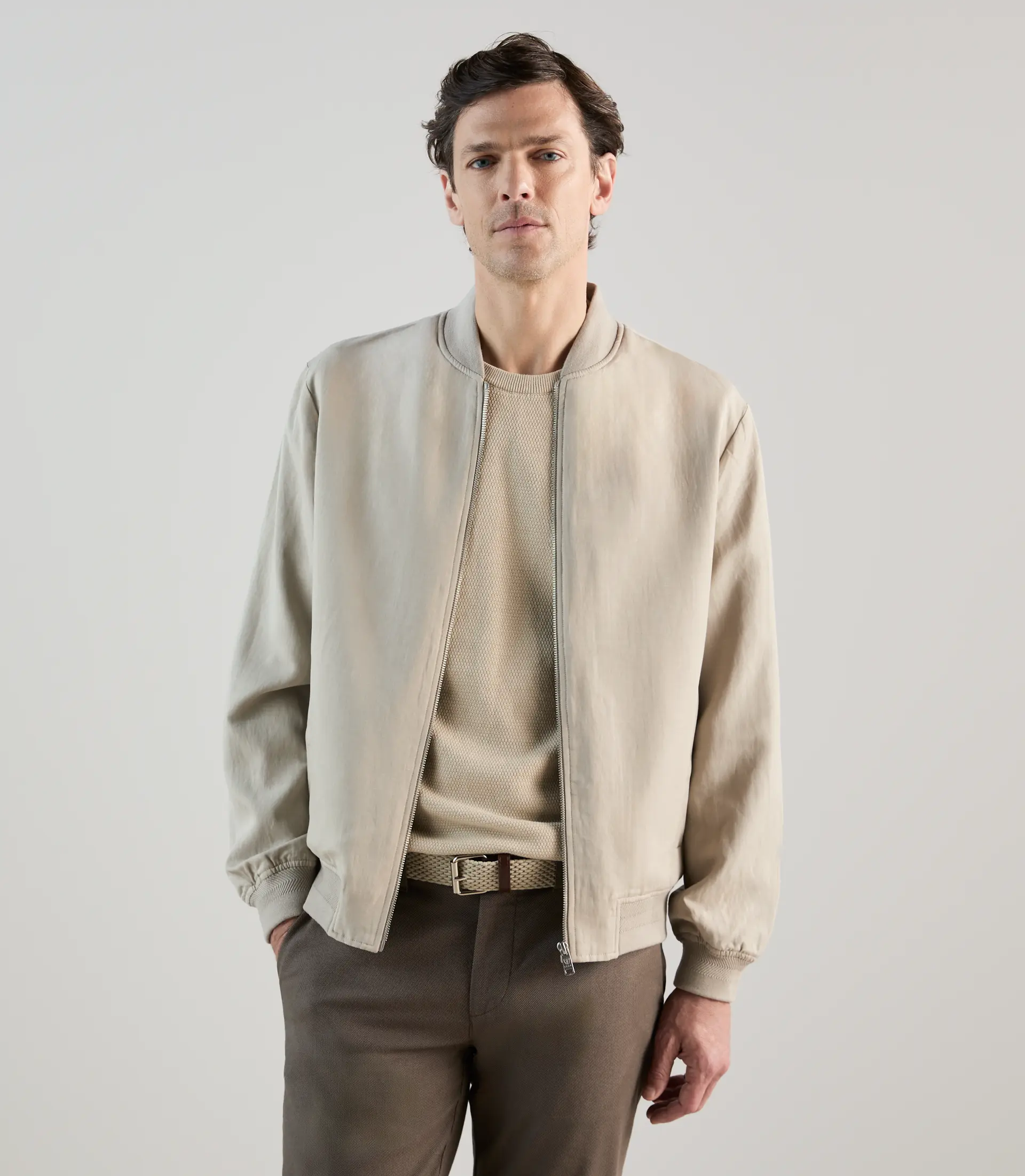 Blouson col teddy mastic