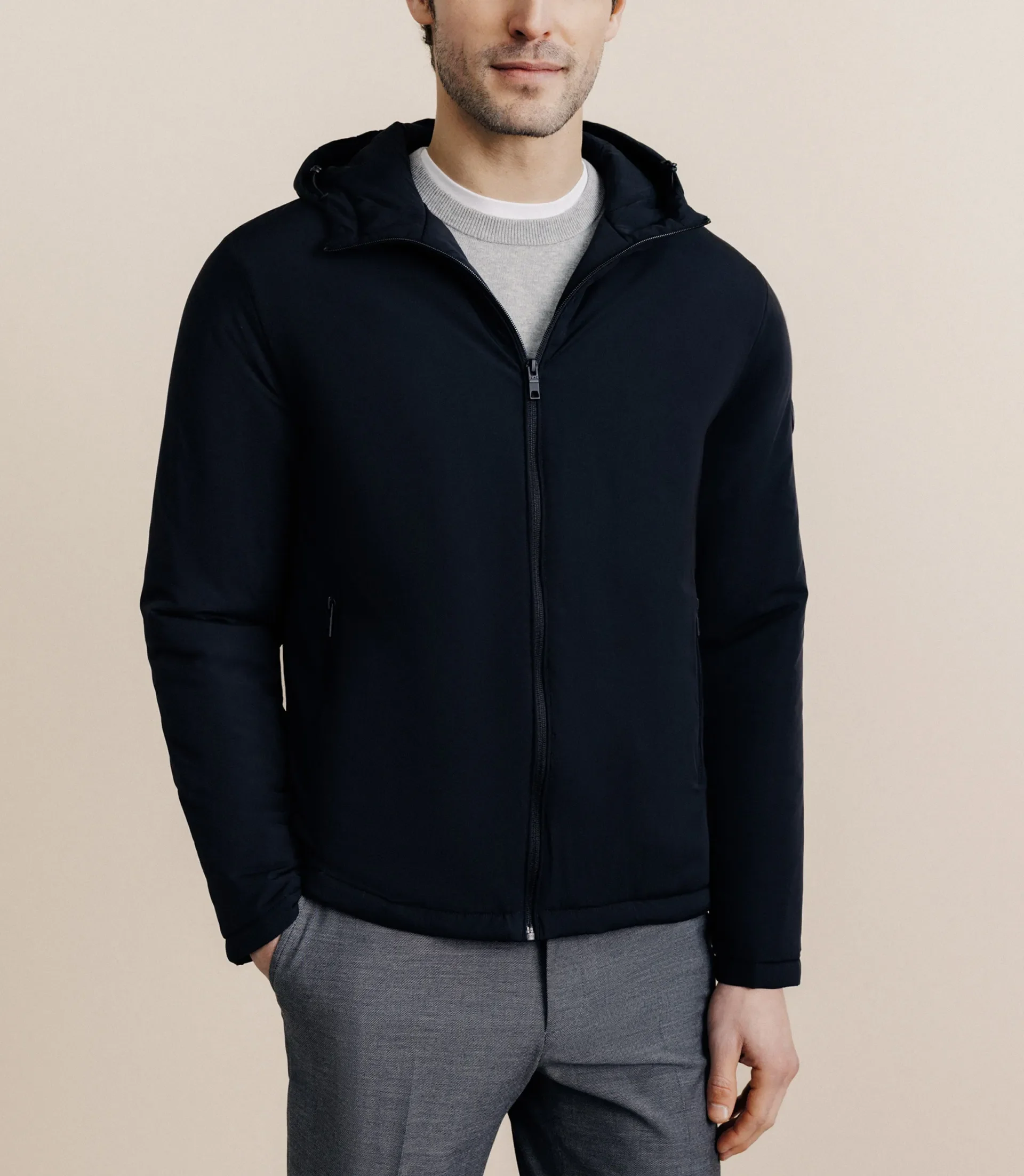 Blouson léger noir - Image 2