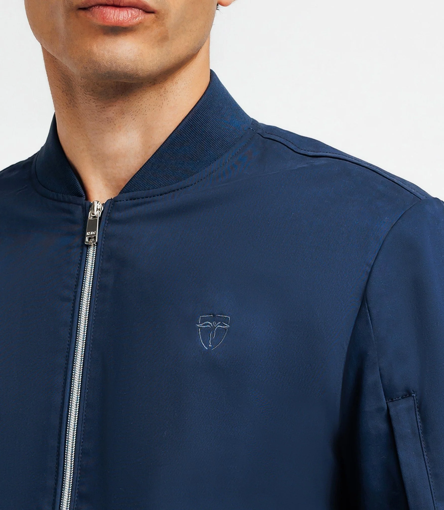 Blouson col teddy marine - Image 4