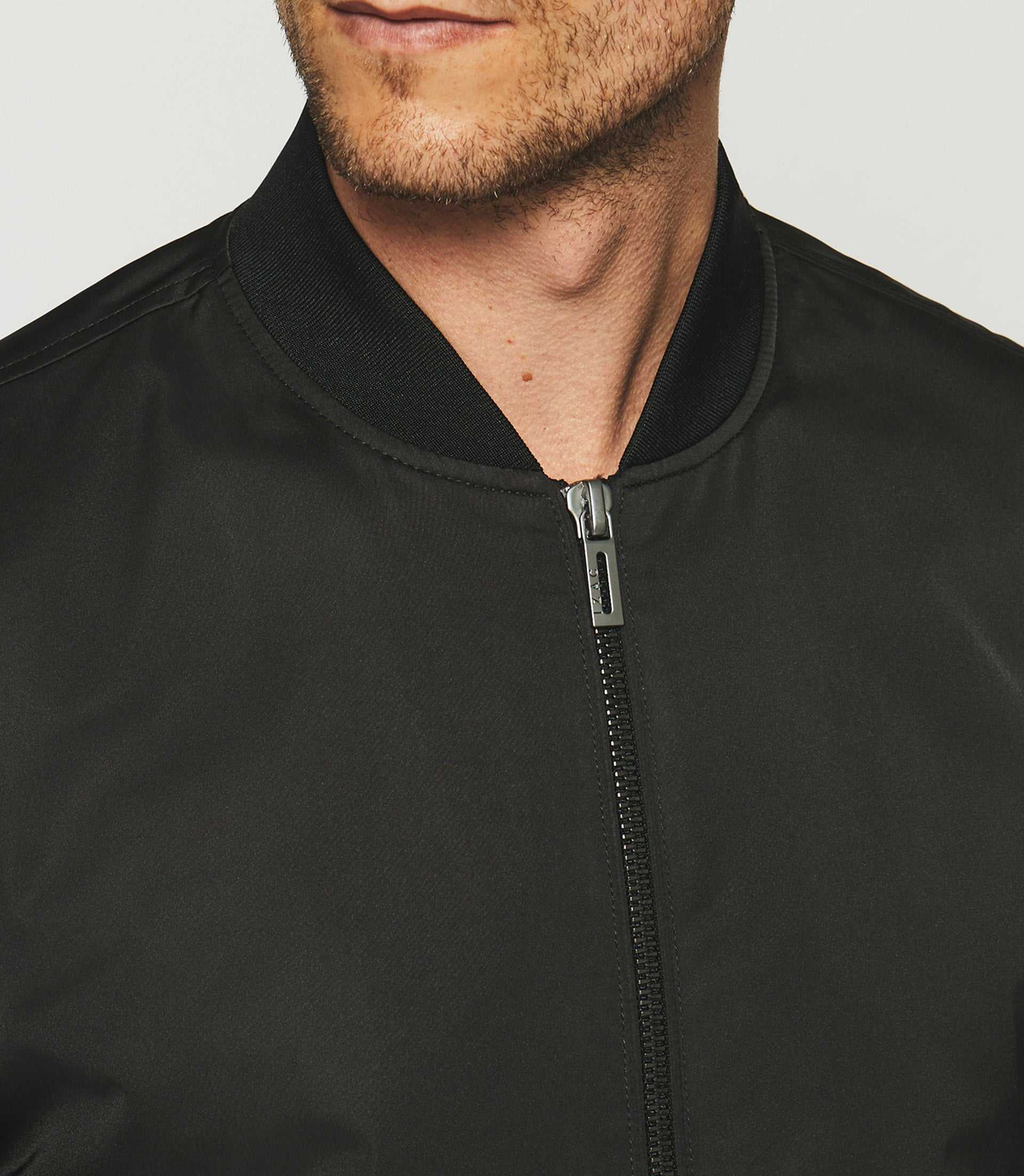 Blouson teddy noir ROLAND - Image 3