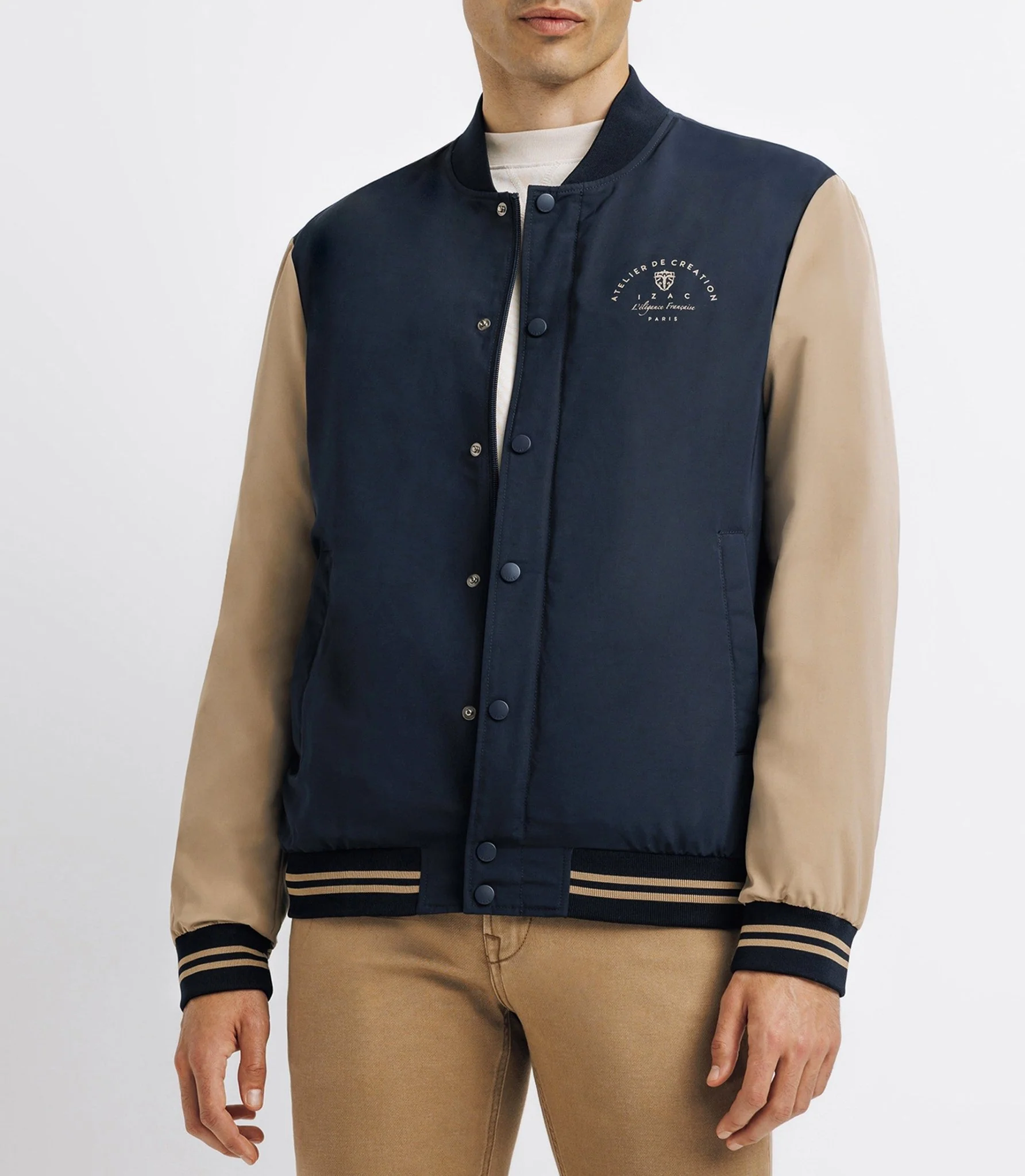 Blouson teddy sport marine - Image 5