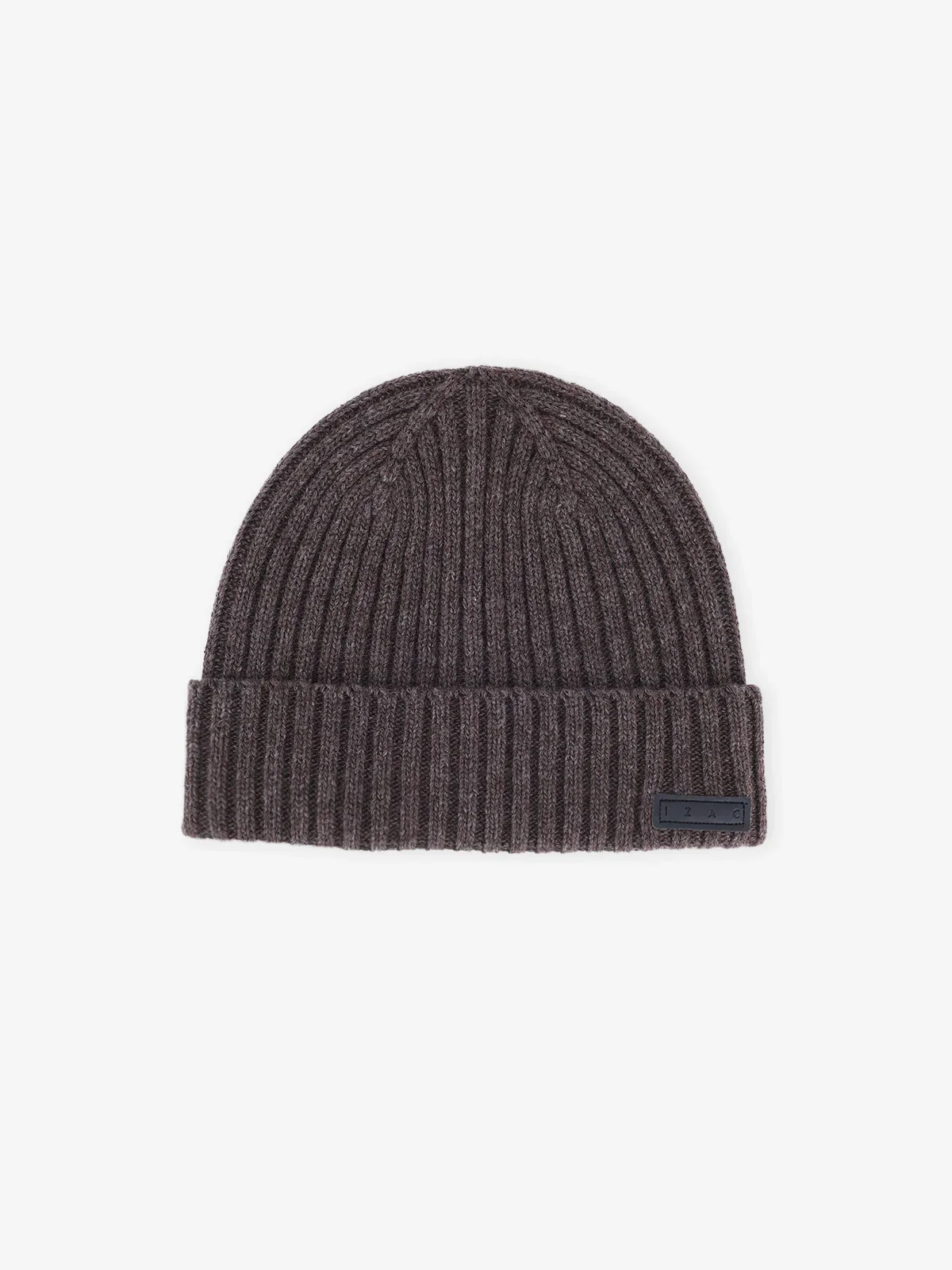 Bonnet en maille chatain
