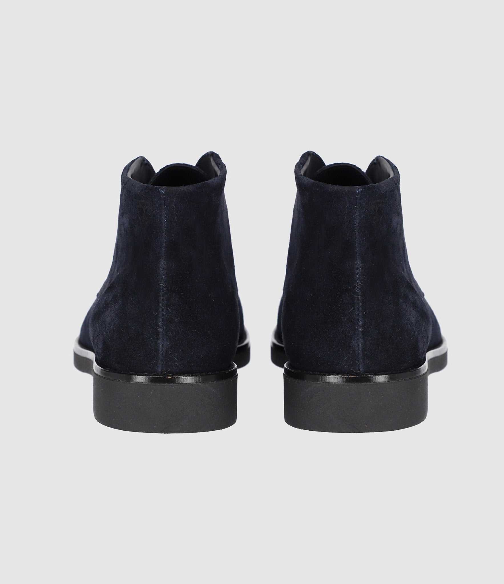 Bottines suède à lacets marine ODESSA - Image 4