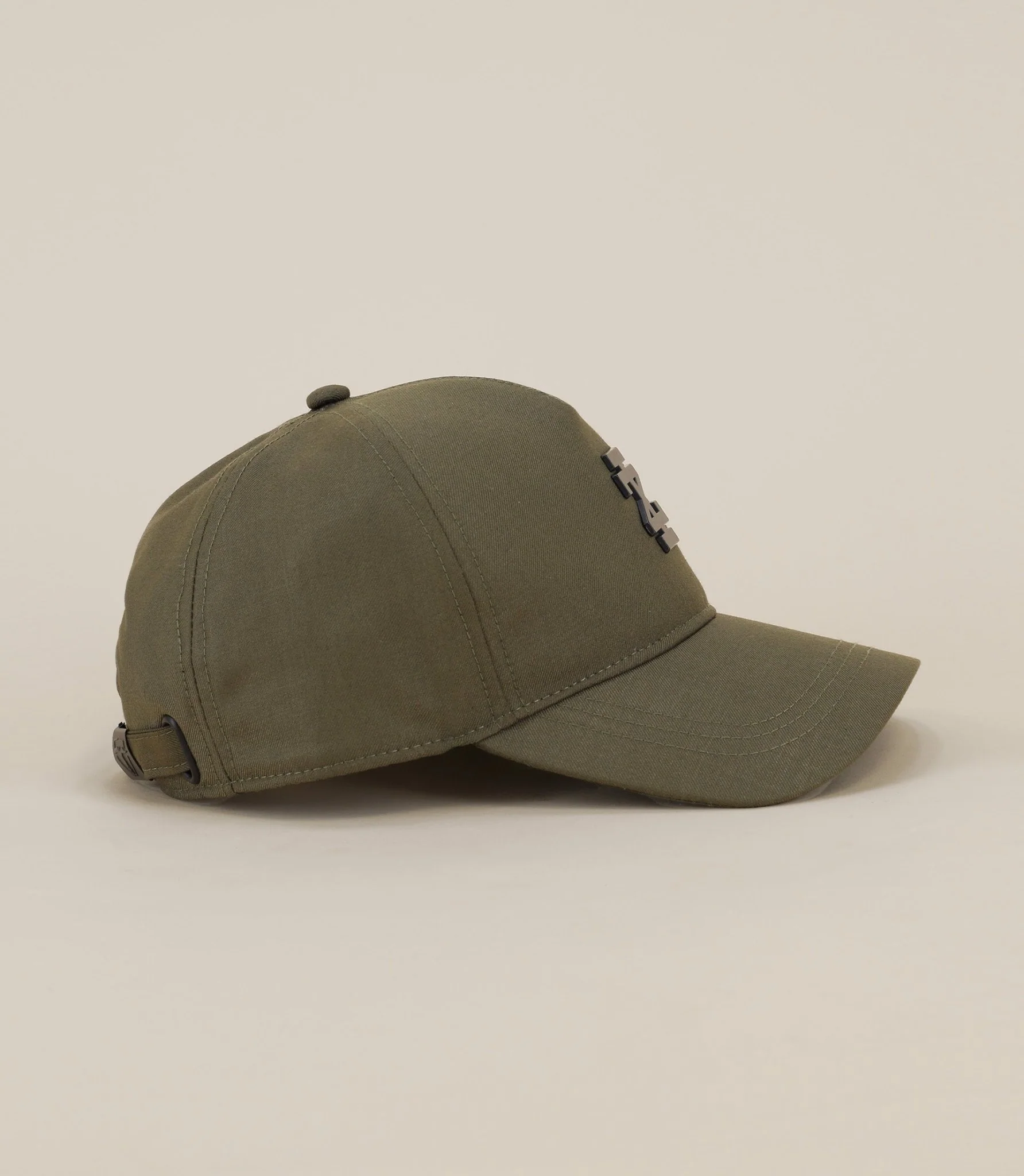 Casquette en tissu kaki - Image 2