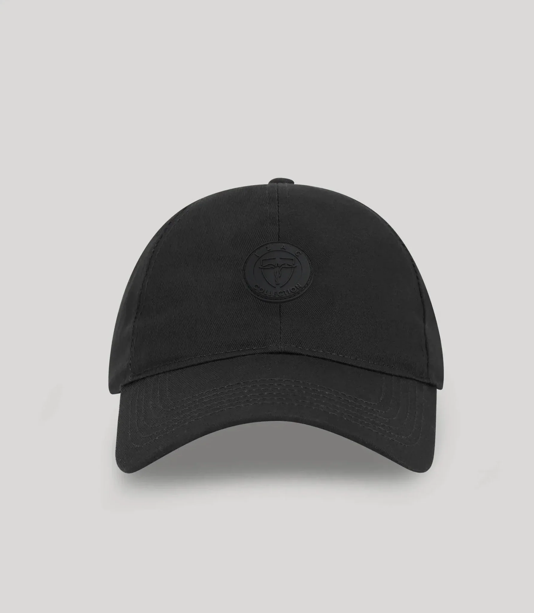 Casquette en tissu noire
