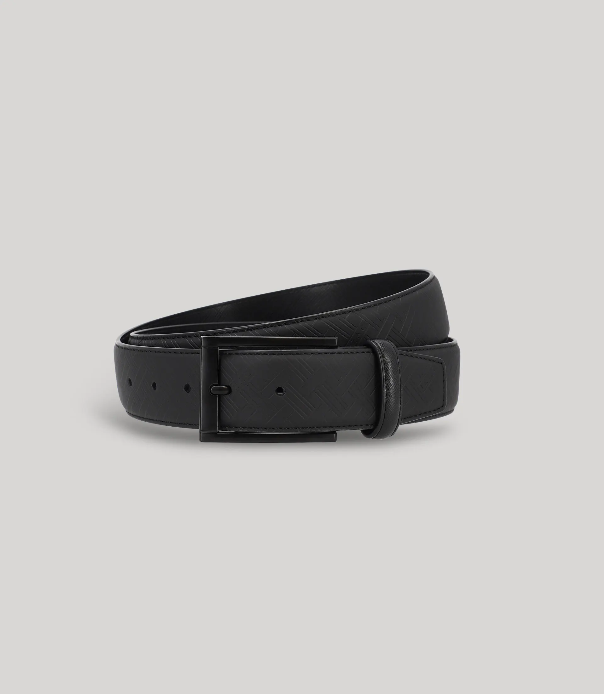 Ceinture réversible noire