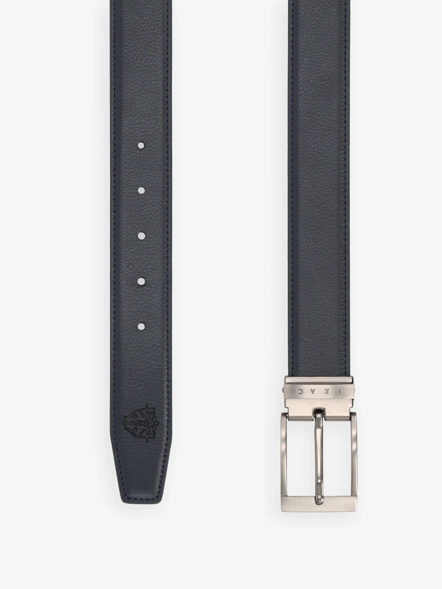 Ceinture réversible marine - Image 2