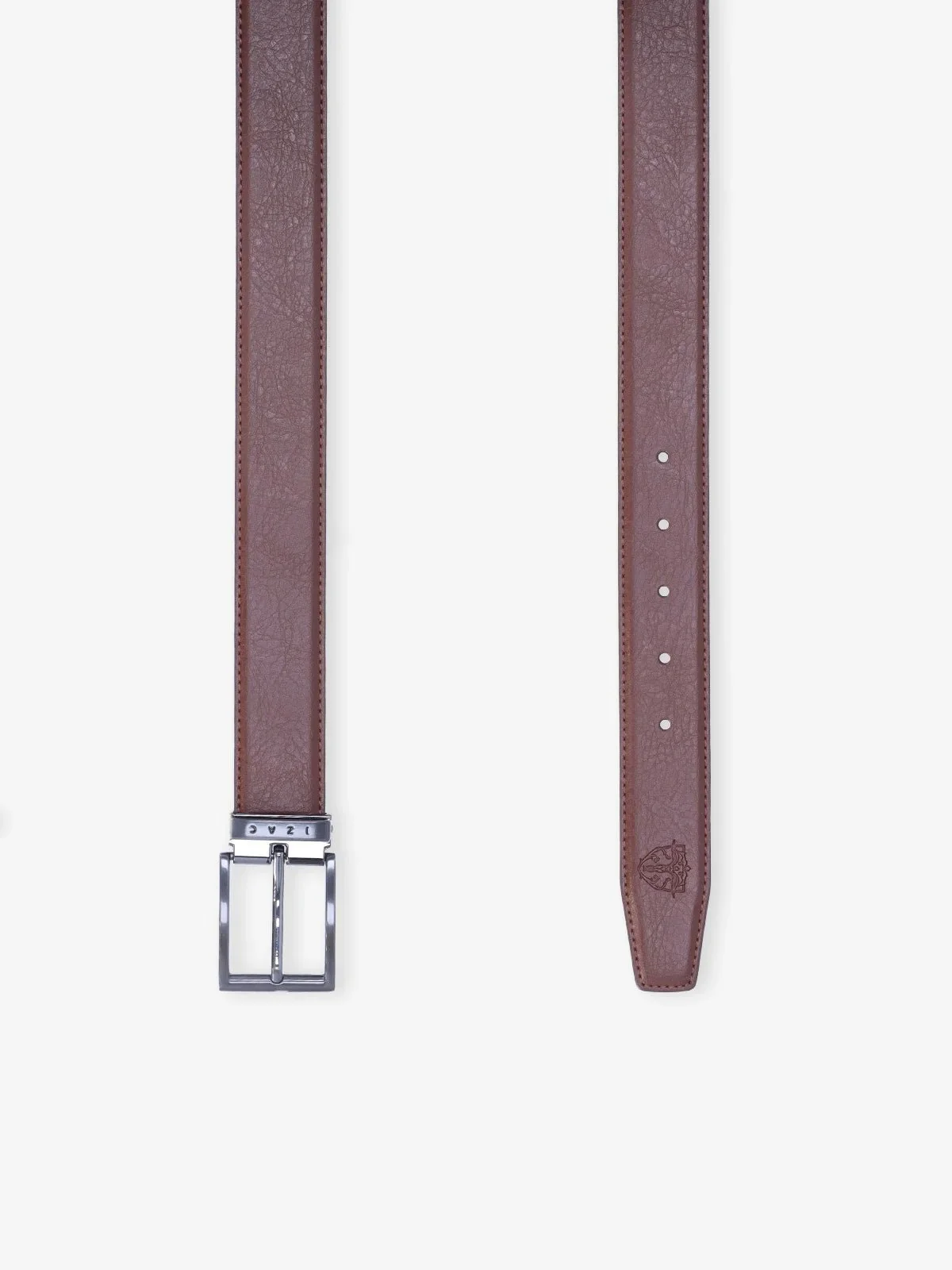 Ceinture réversible marron clair - Image 3