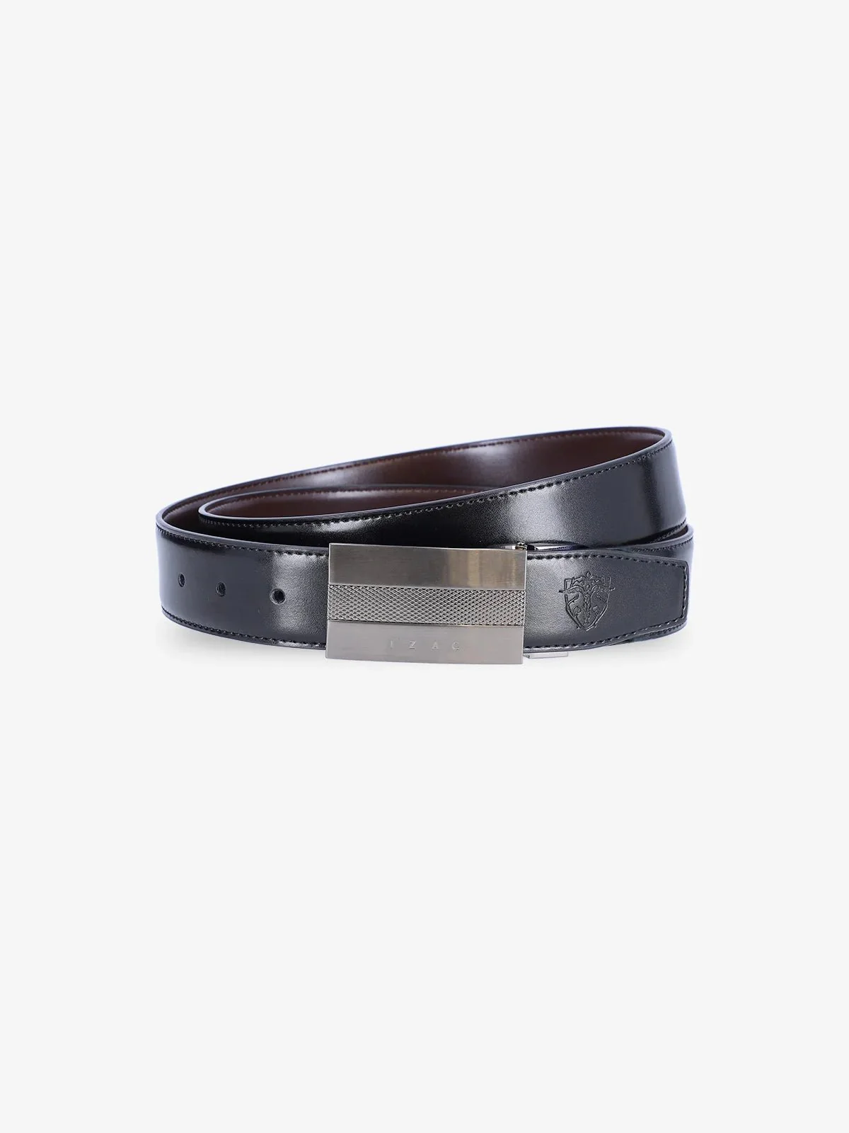 Ceinture réversible noire