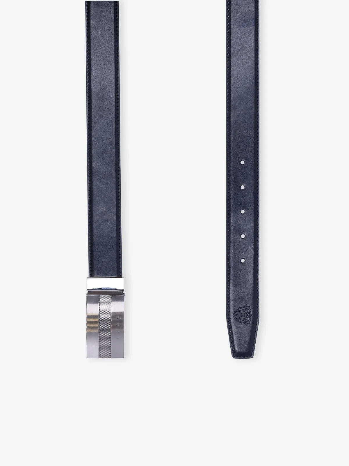 Ceinture réversible noire - Image 3
