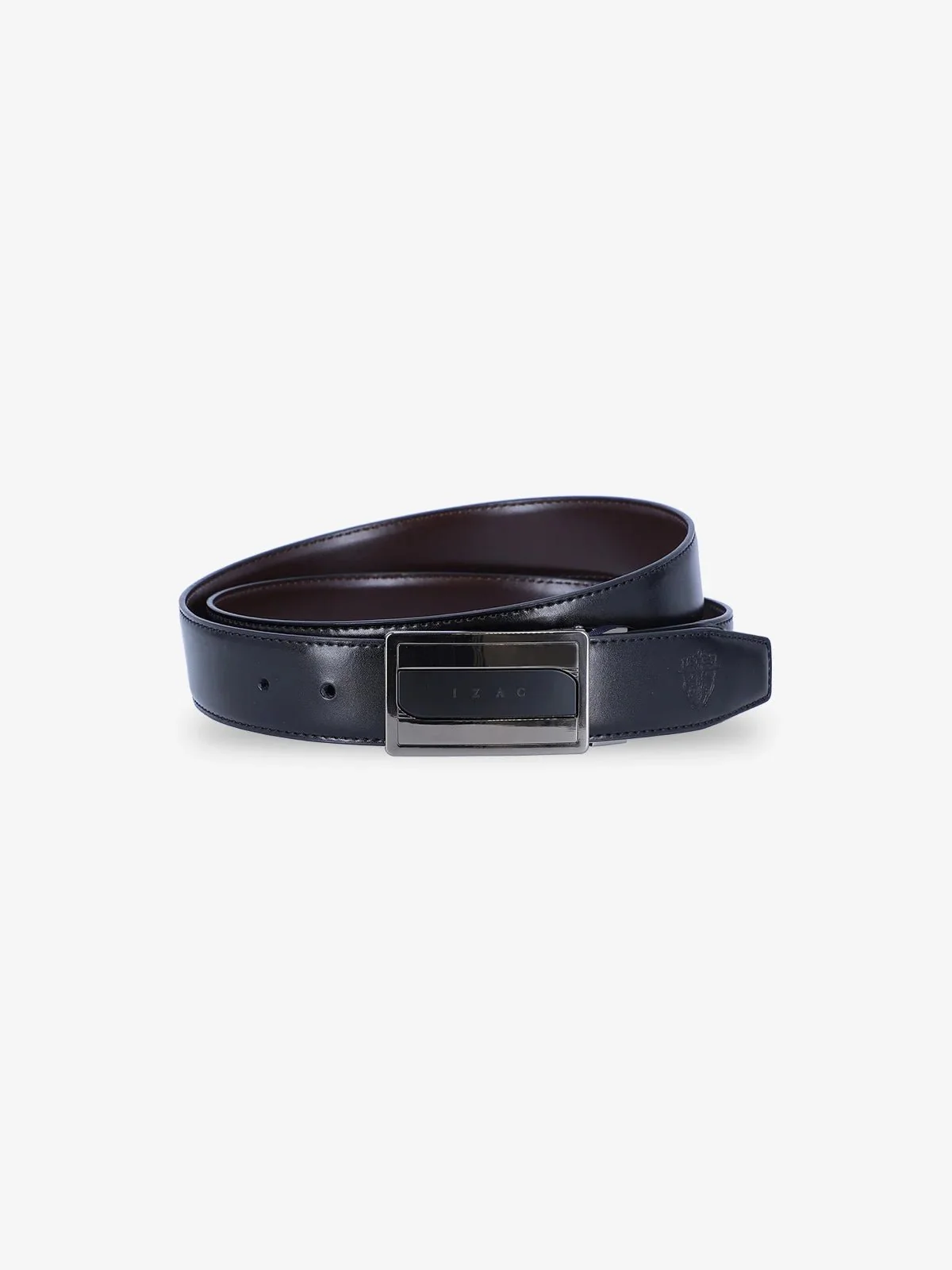 Ceinture réversible noire