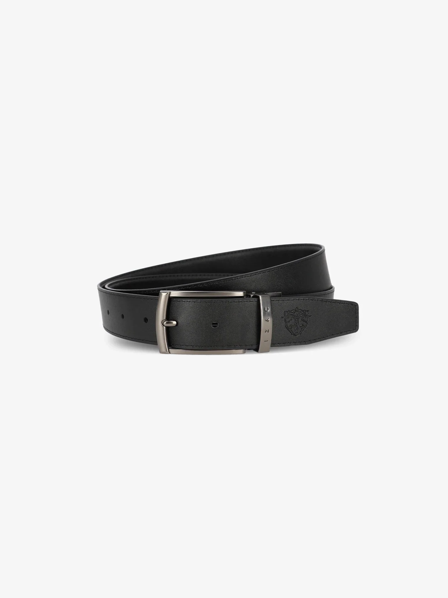 Ceinture réversible noire - Image 2