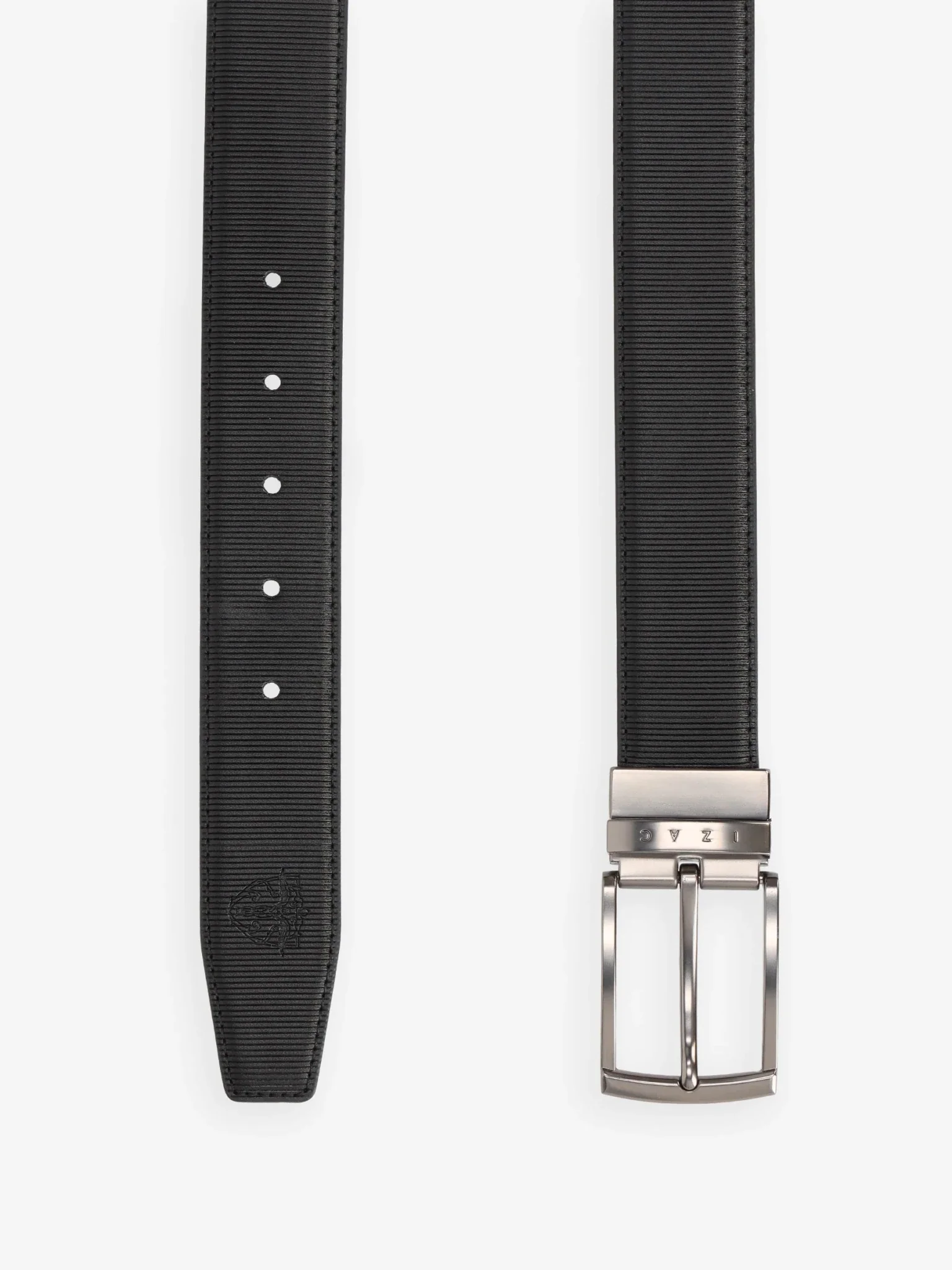 Ceinture réversible noire - Image 3
