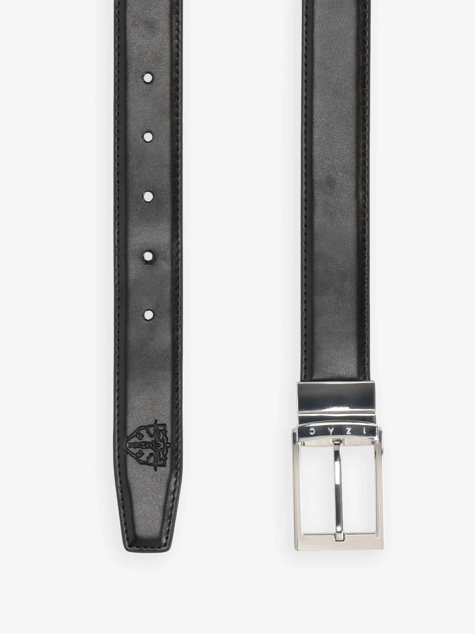 Ceinture réversible noire - Image 3