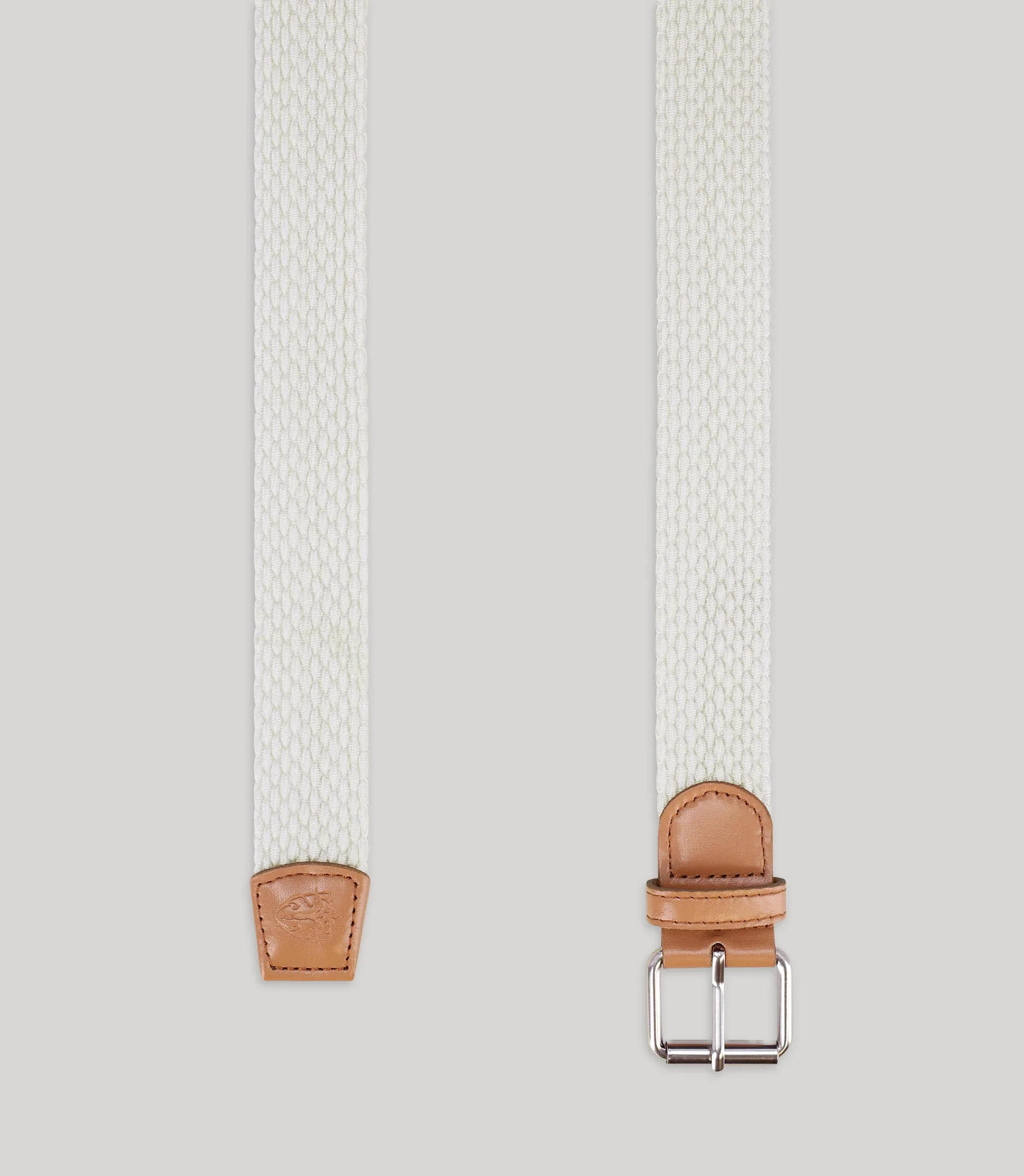 Ceinture tressée blanche - Image 2