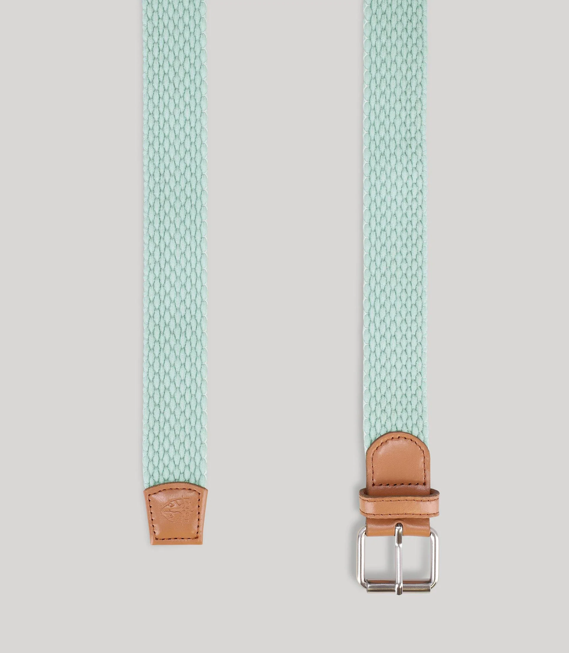 Ceinture tressée vert clair - Image 2