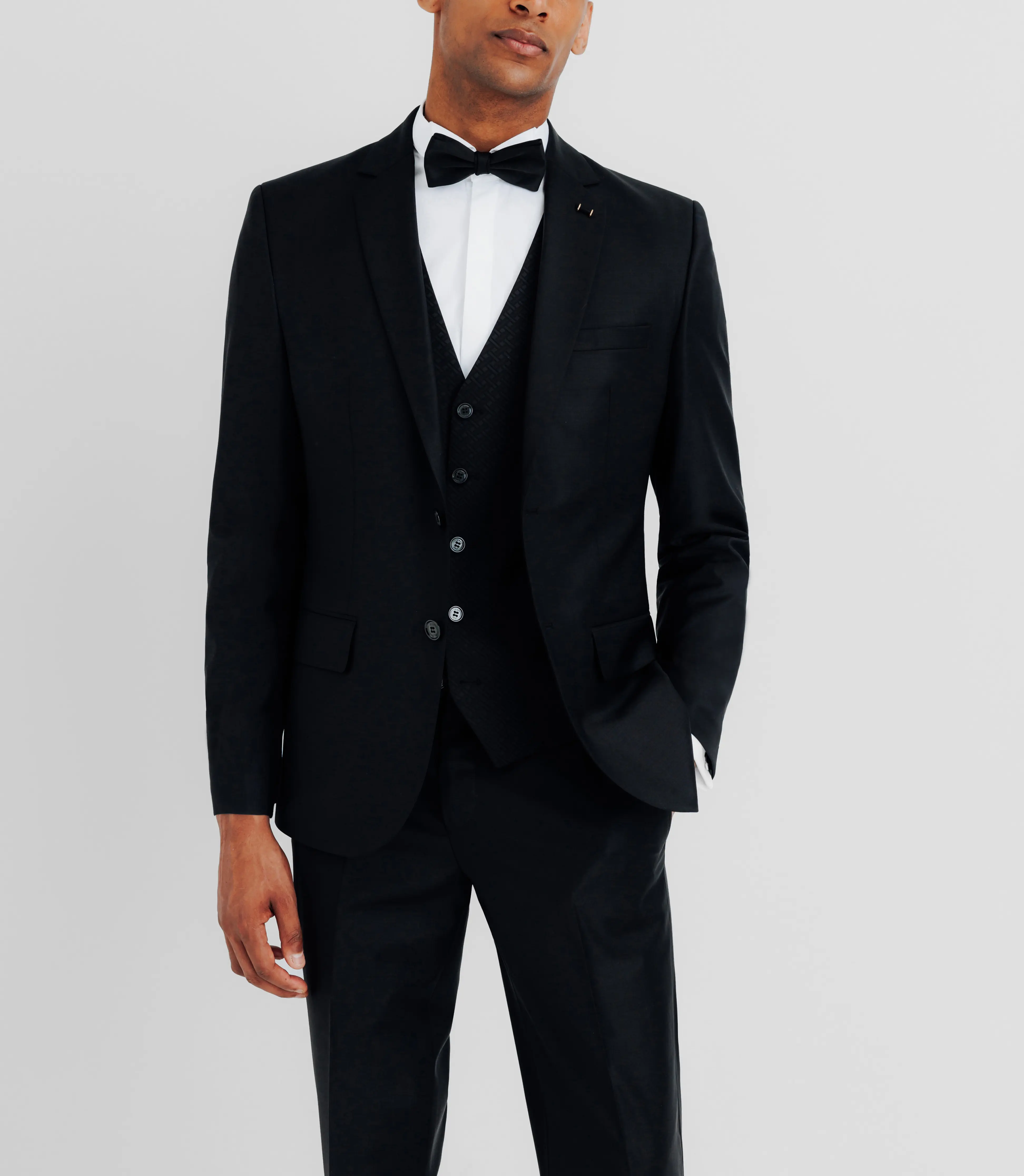 Costume 3 pièces noir