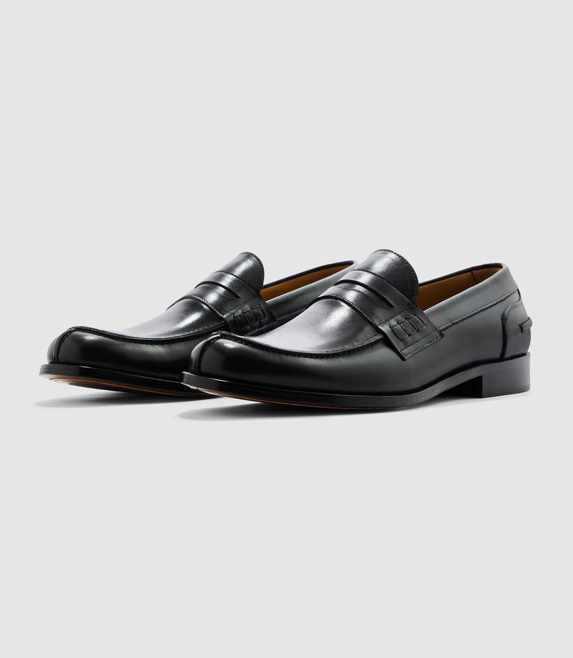 Mocassin couture noir "Erasmus" - Image 2