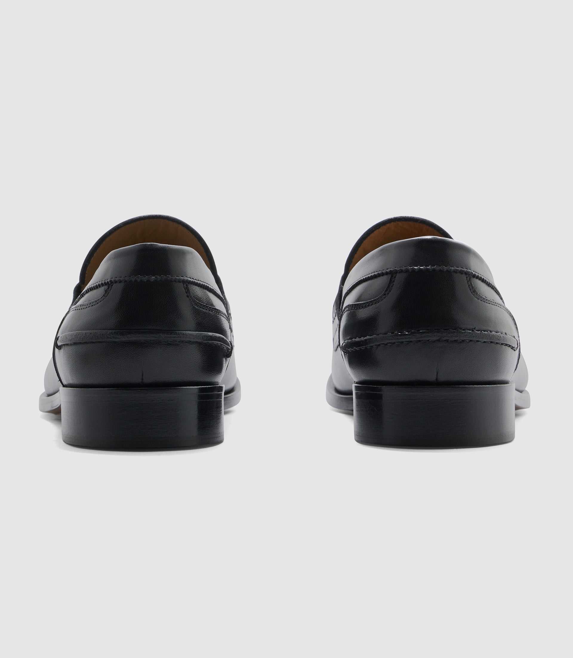 Mocassin couture noir "Erasmus" - Image 3