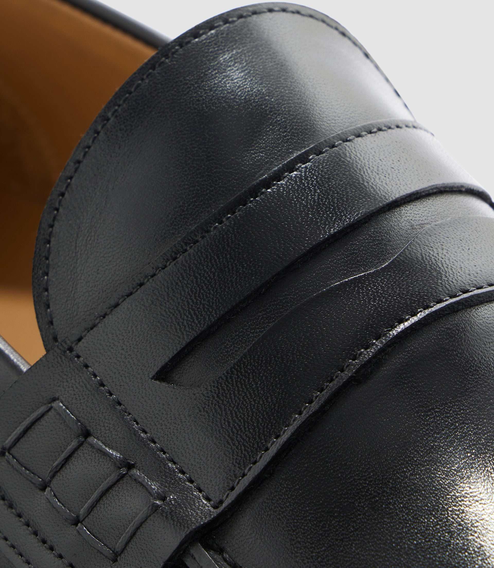 Mocassin couture noir "Erasmus" - Image 5