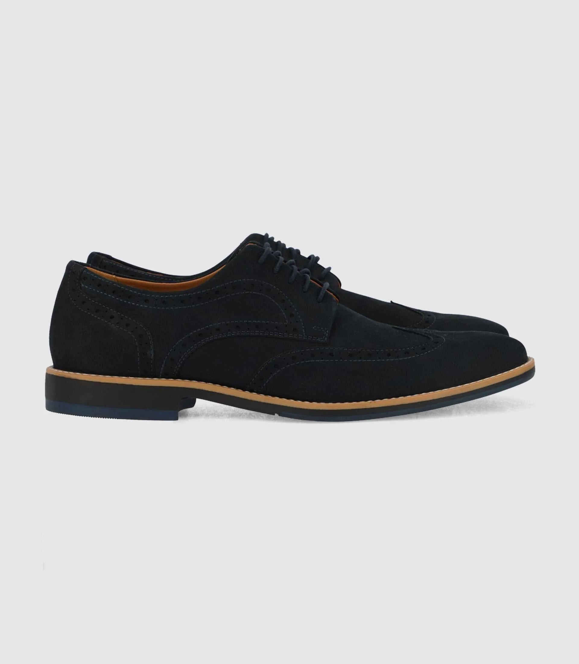 Chaussures en cuir marine - Image 3