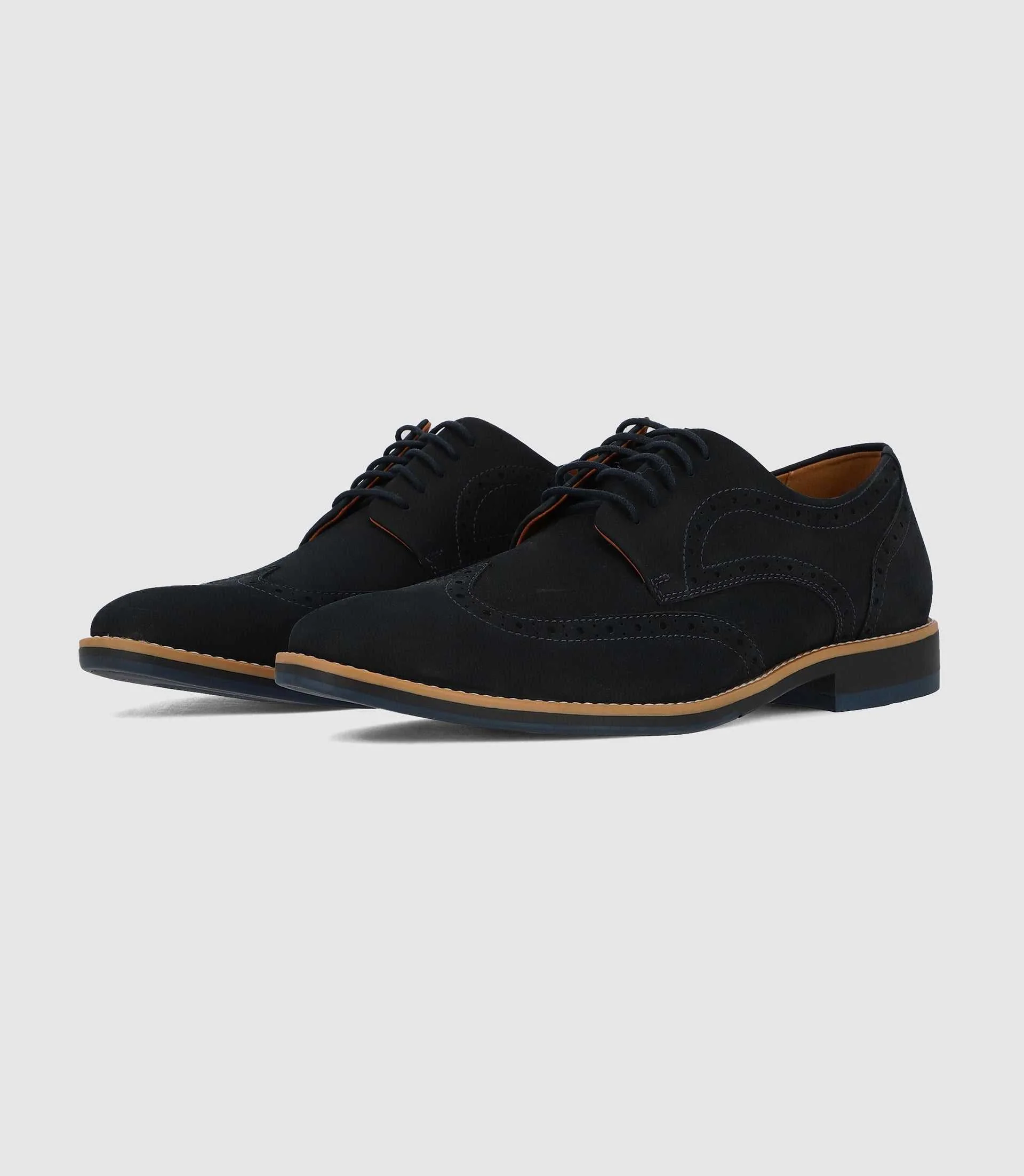 Chaussures en cuir marine - Image 5