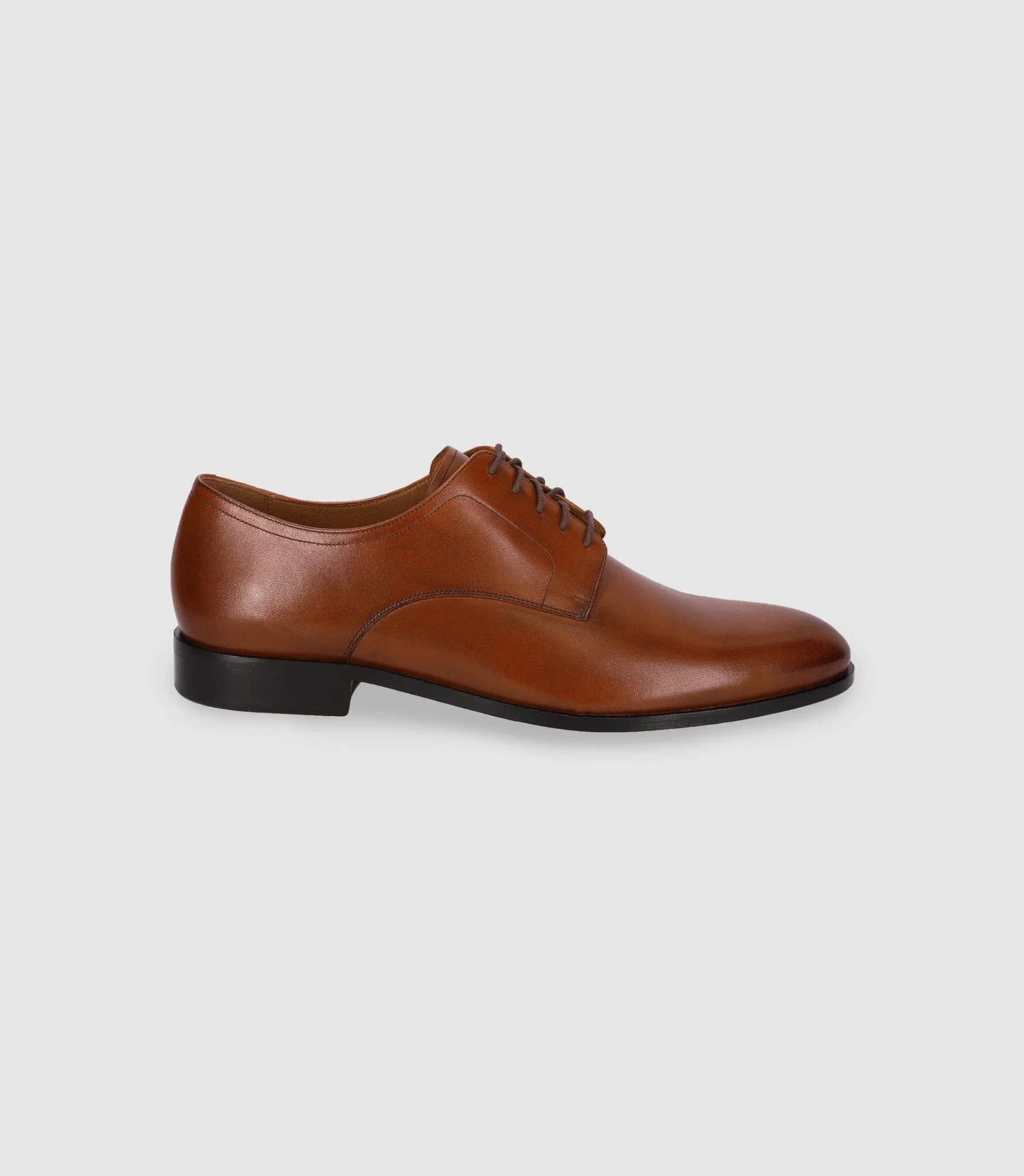 Chaussures derby en cuir marron - Image 5