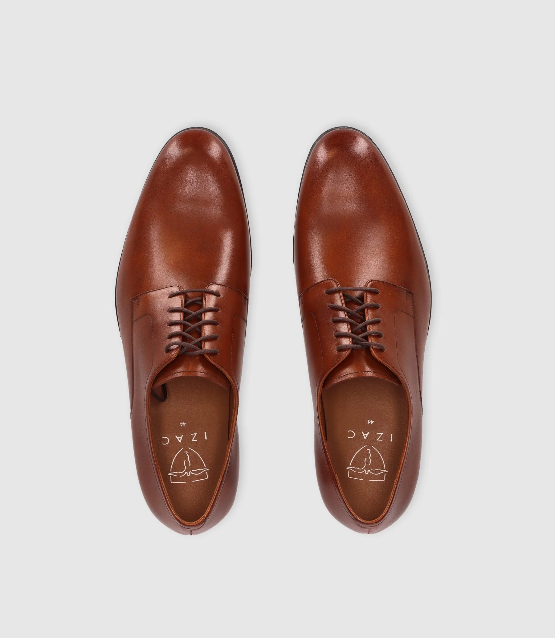 Chaussures derby en cuir marron - Image 6