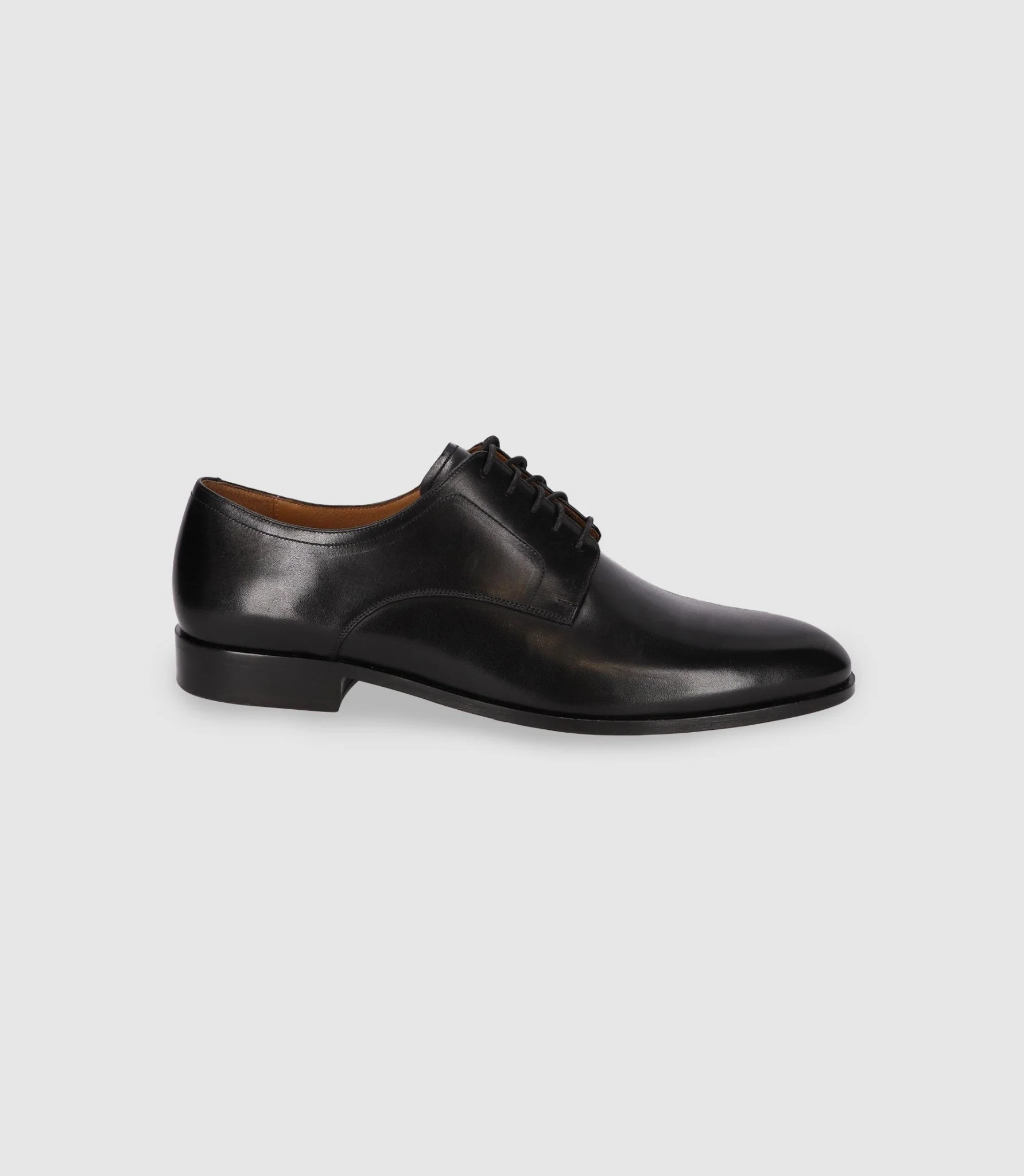 Chaussures derby en cuir noires - Image 5