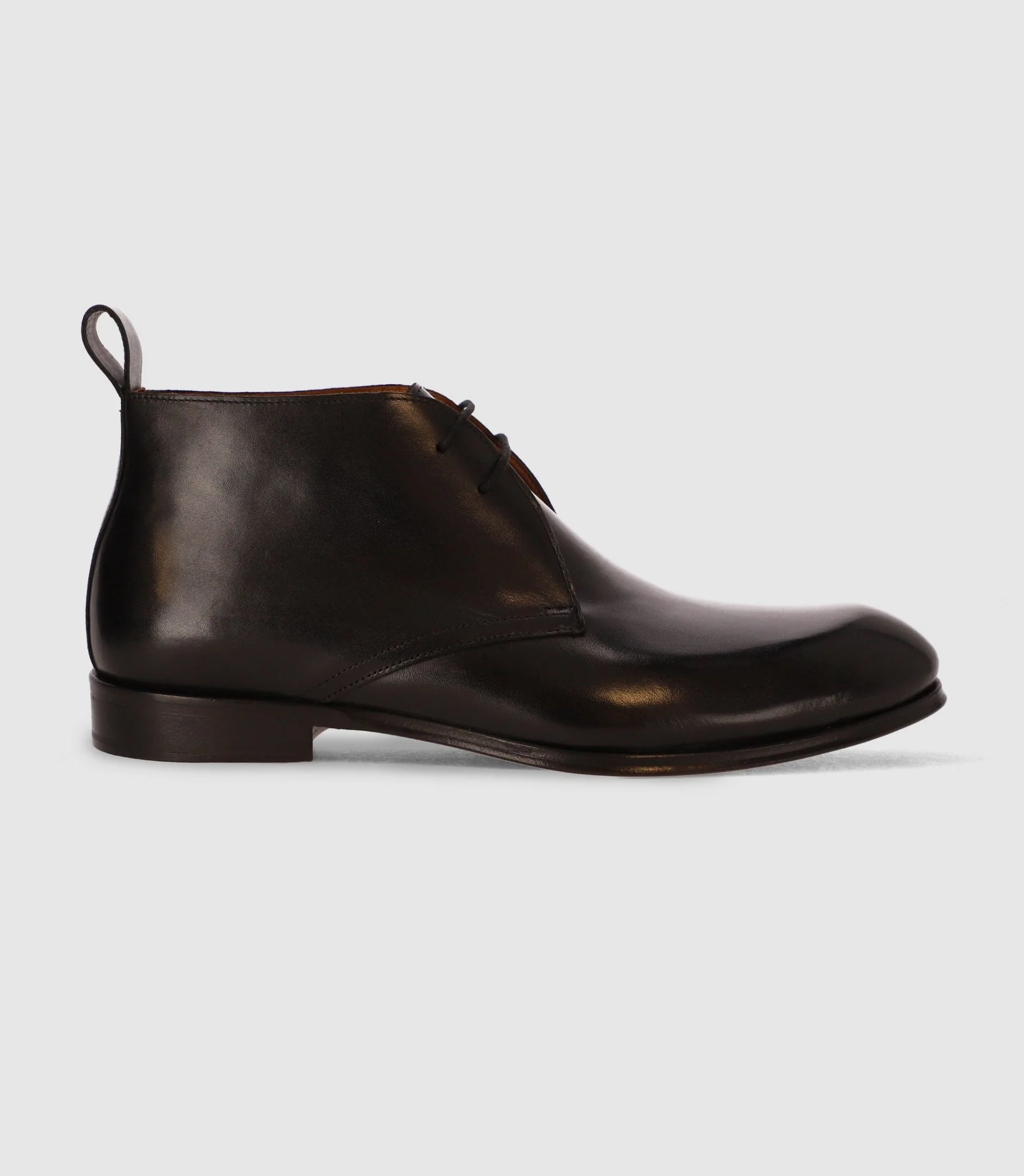 Chaussures montantes en cuir noires - Image 5