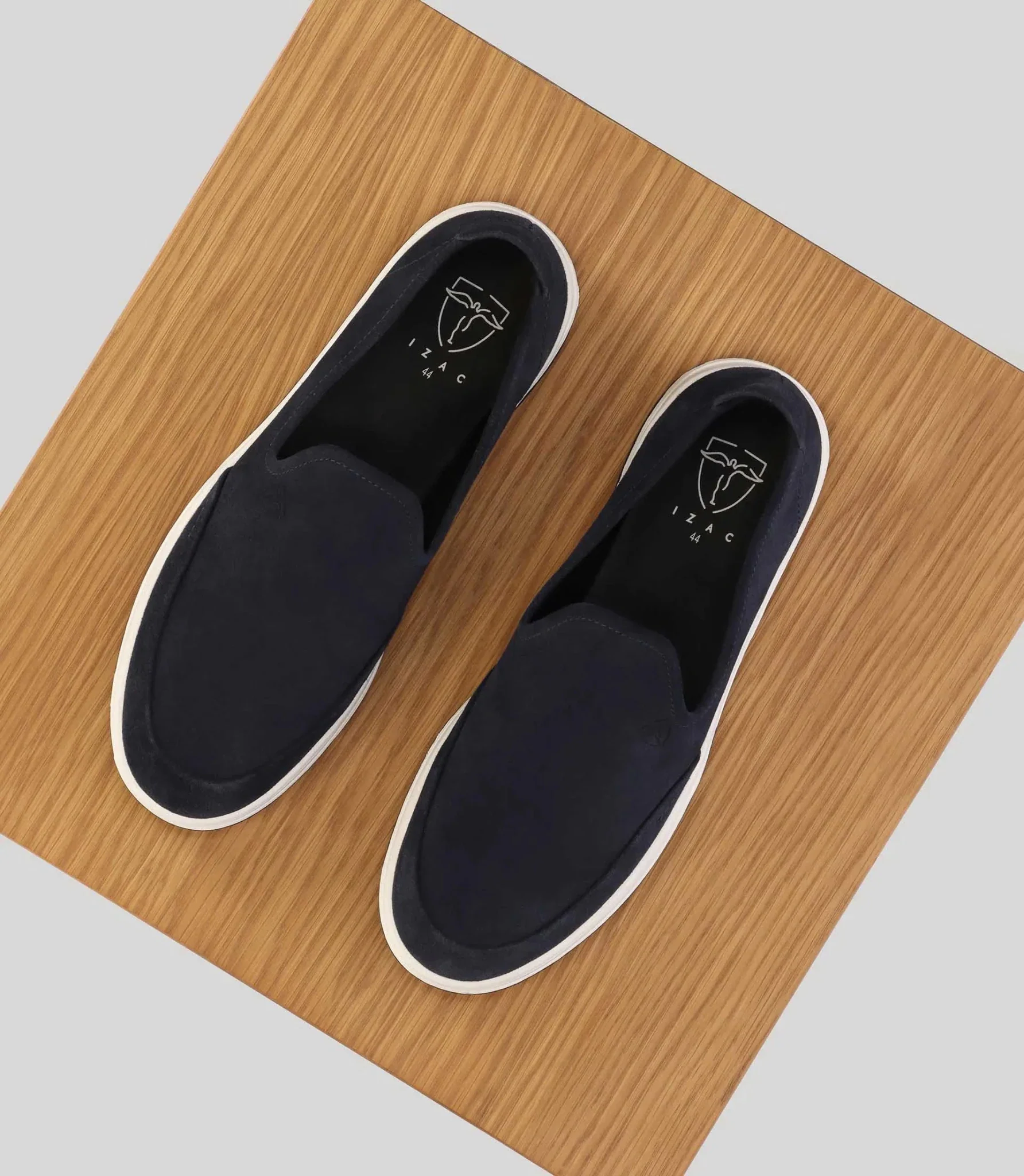 Chaussures casual en suède  marine - Image 4