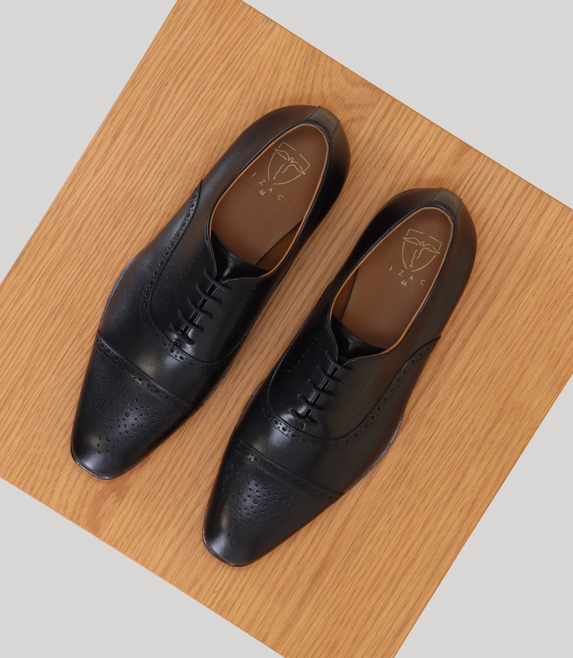 Derby en cuir noir - Image 3