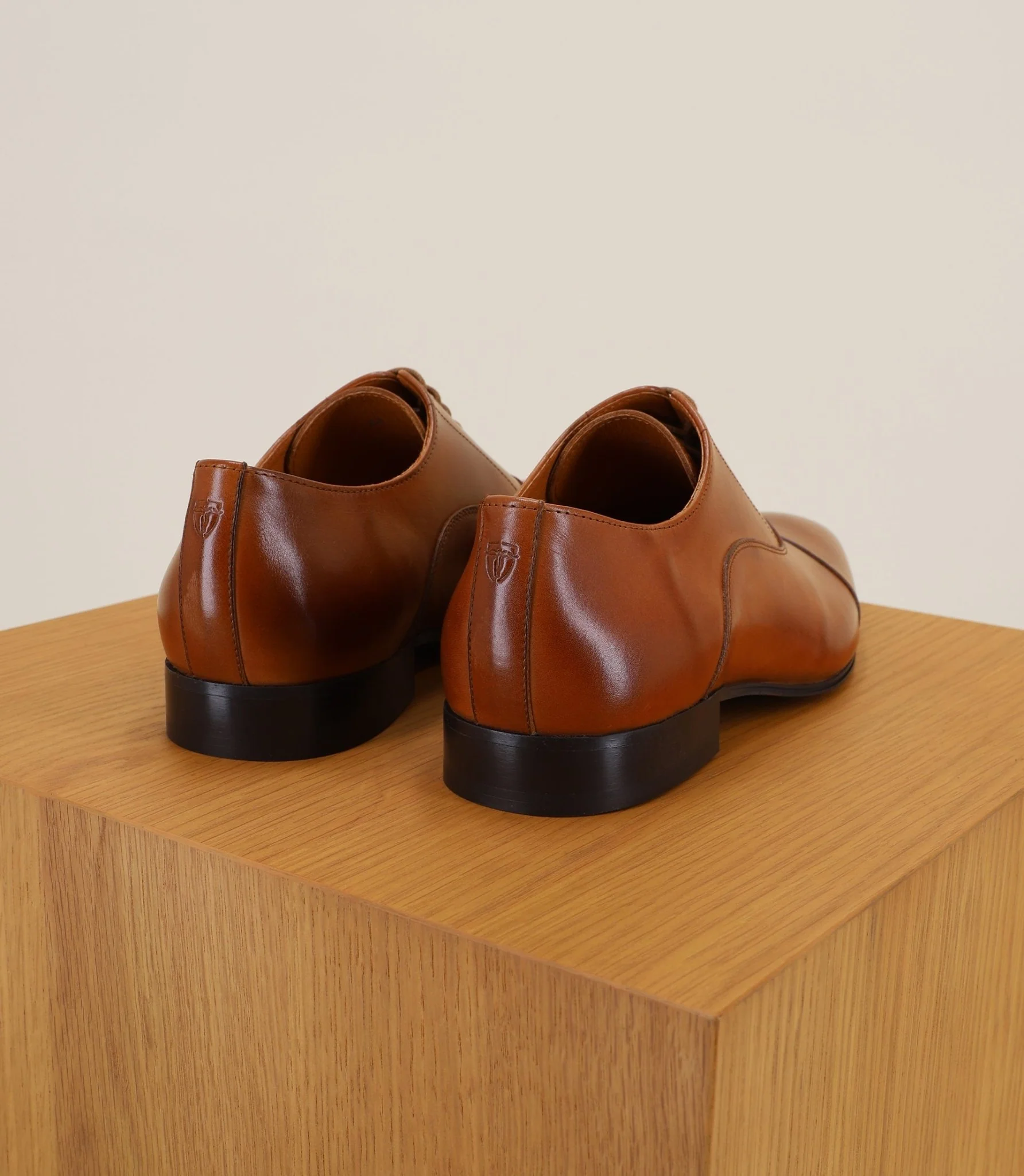 Chaussures en cuir marron - Image 4