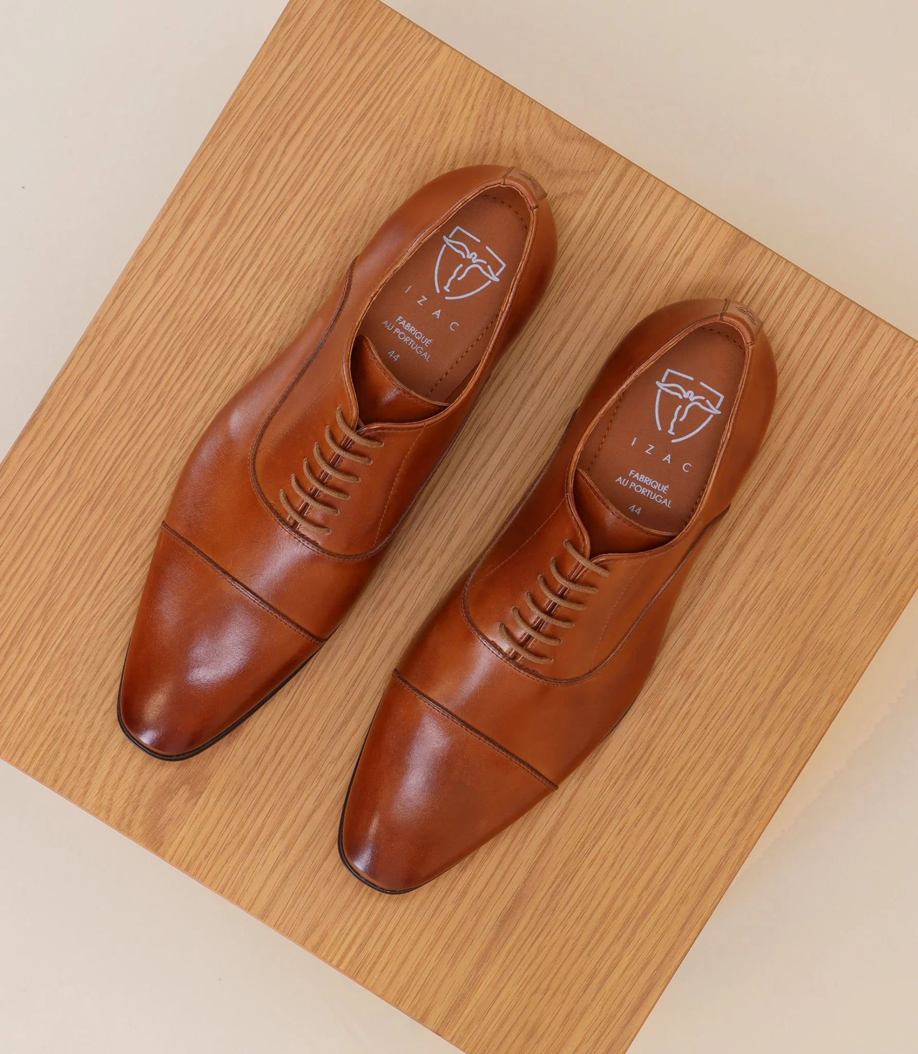 Chaussures en cuir marron - Image 5