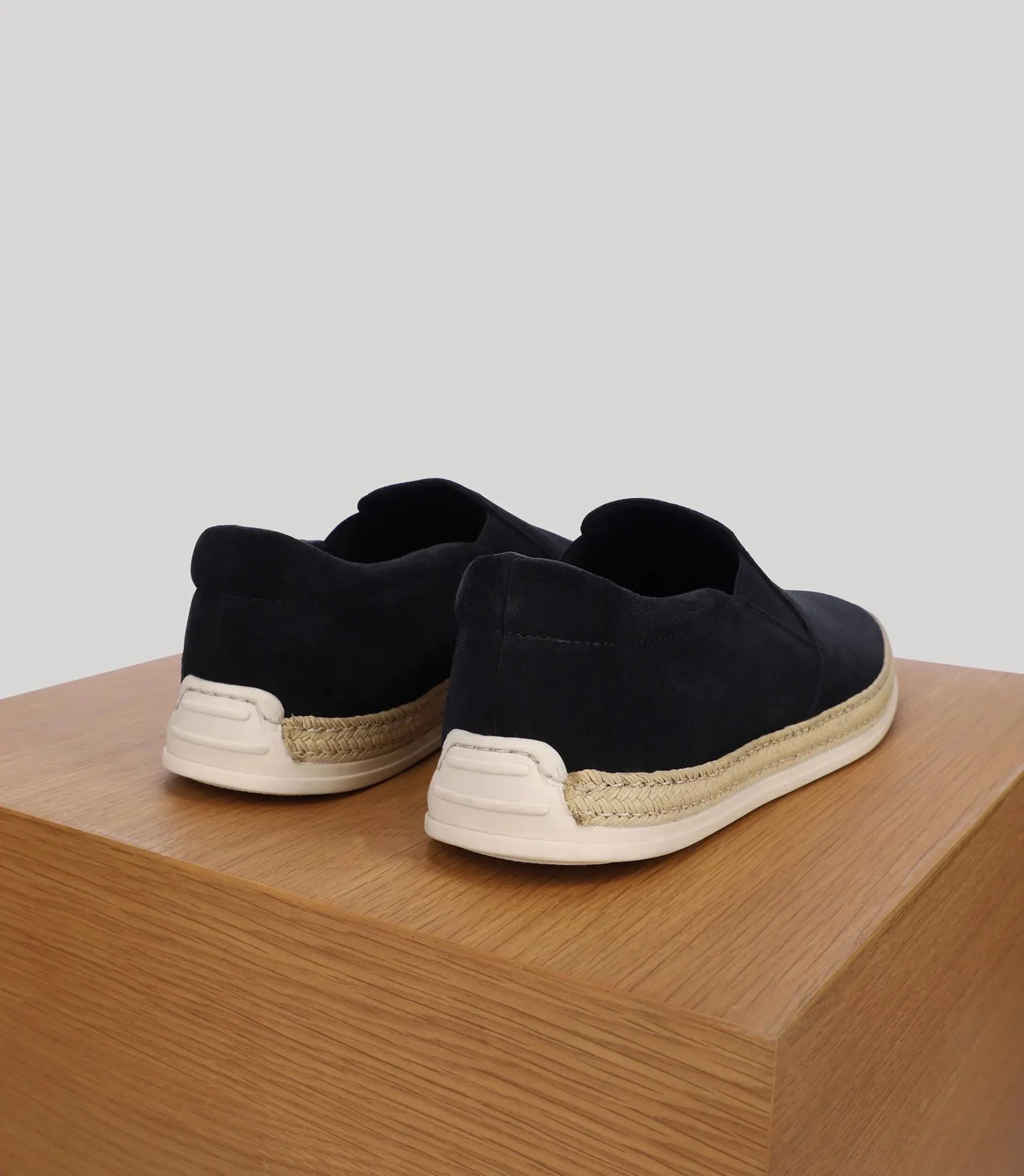 Chaussures en suède marine - Image 4