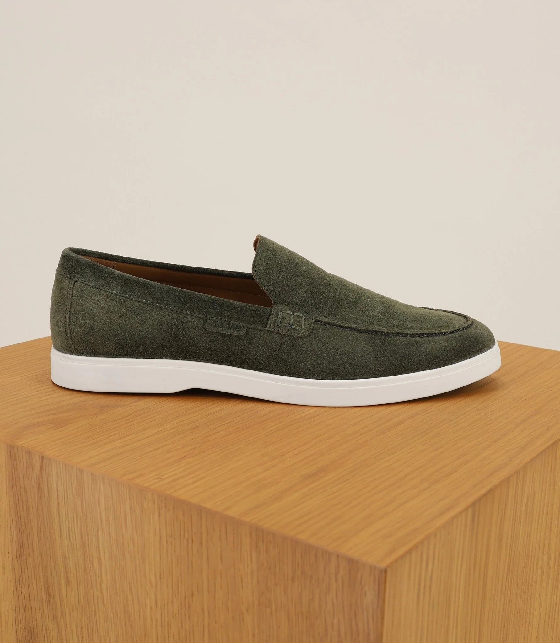 Chaussures mocassins kaki - Image 3