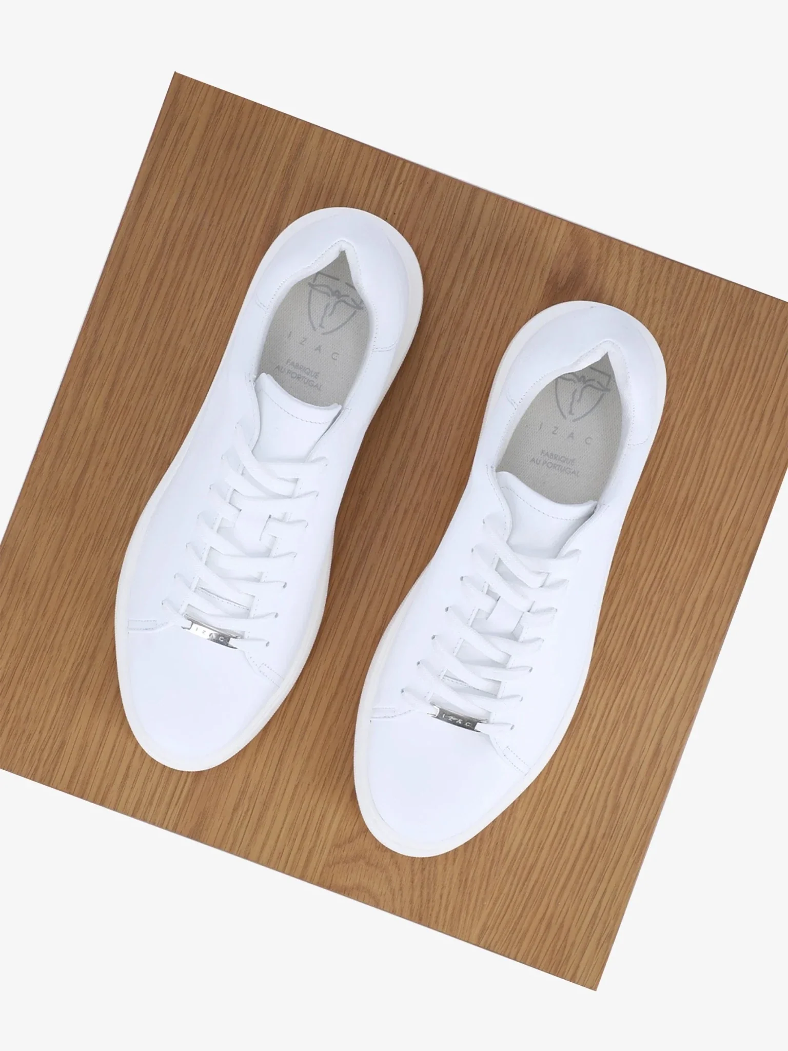 Basket en cuir blanche - Image 5