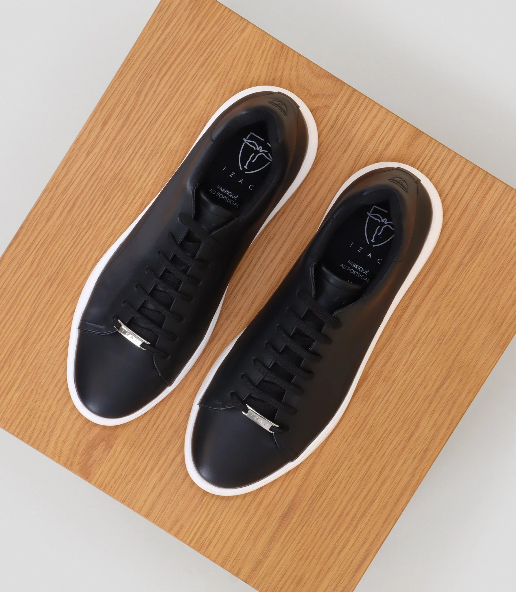 Basket en cuir noire - Image 4