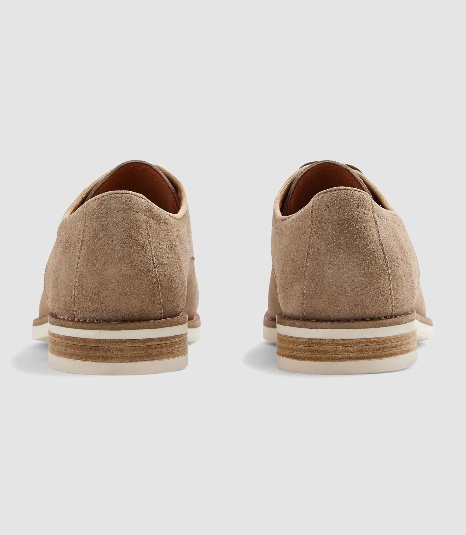 Derby en daim beige EMERICO - Image 3