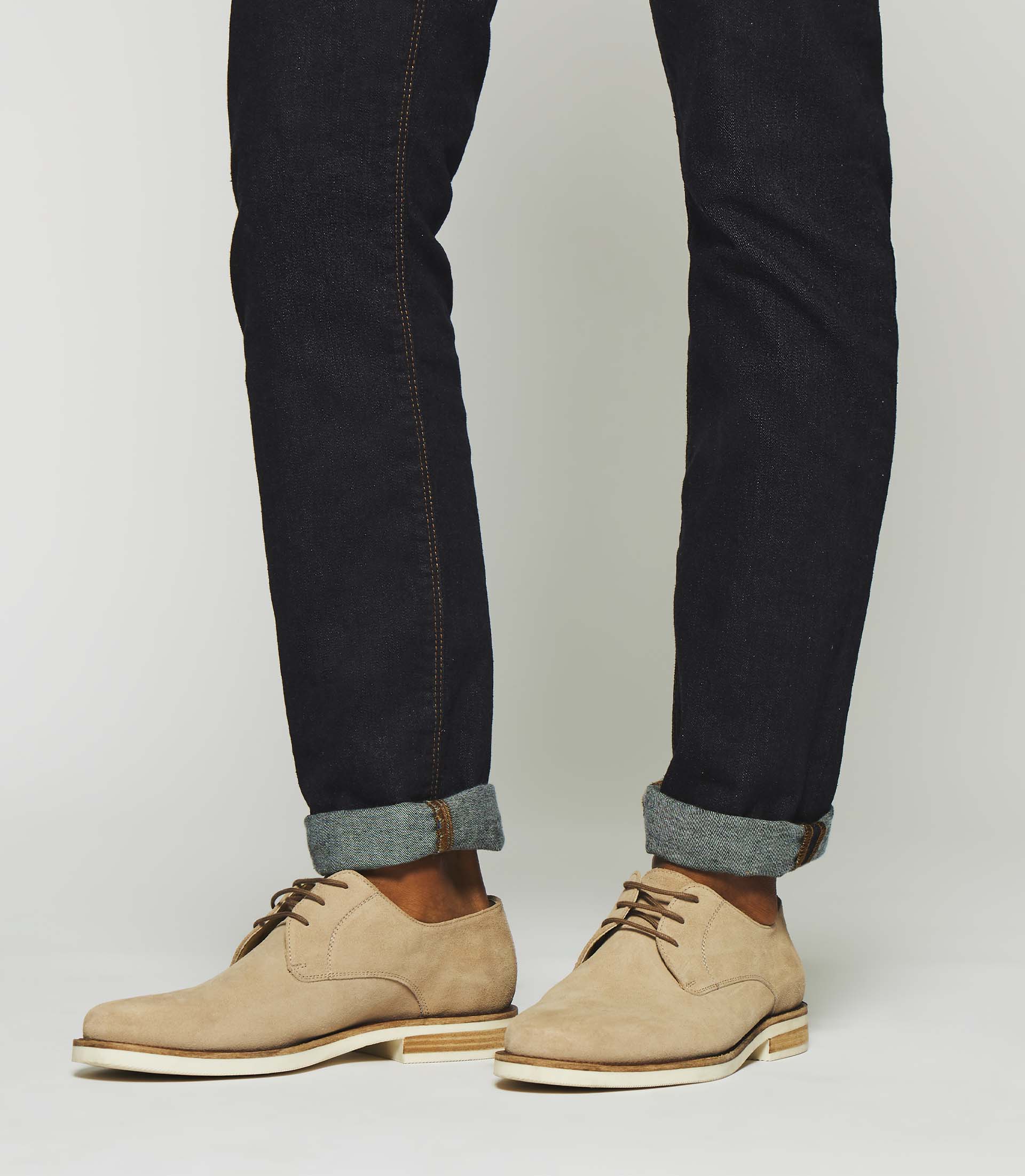Derby en daim beige EMERICO - Image 5