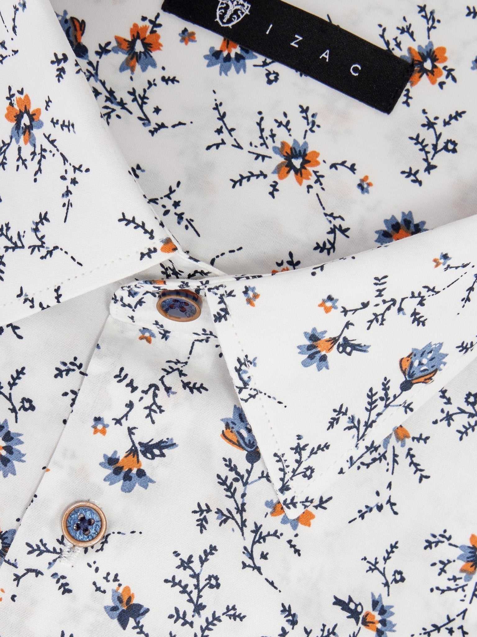Chemise à imprimé floral blanche "Mady" - Image 2