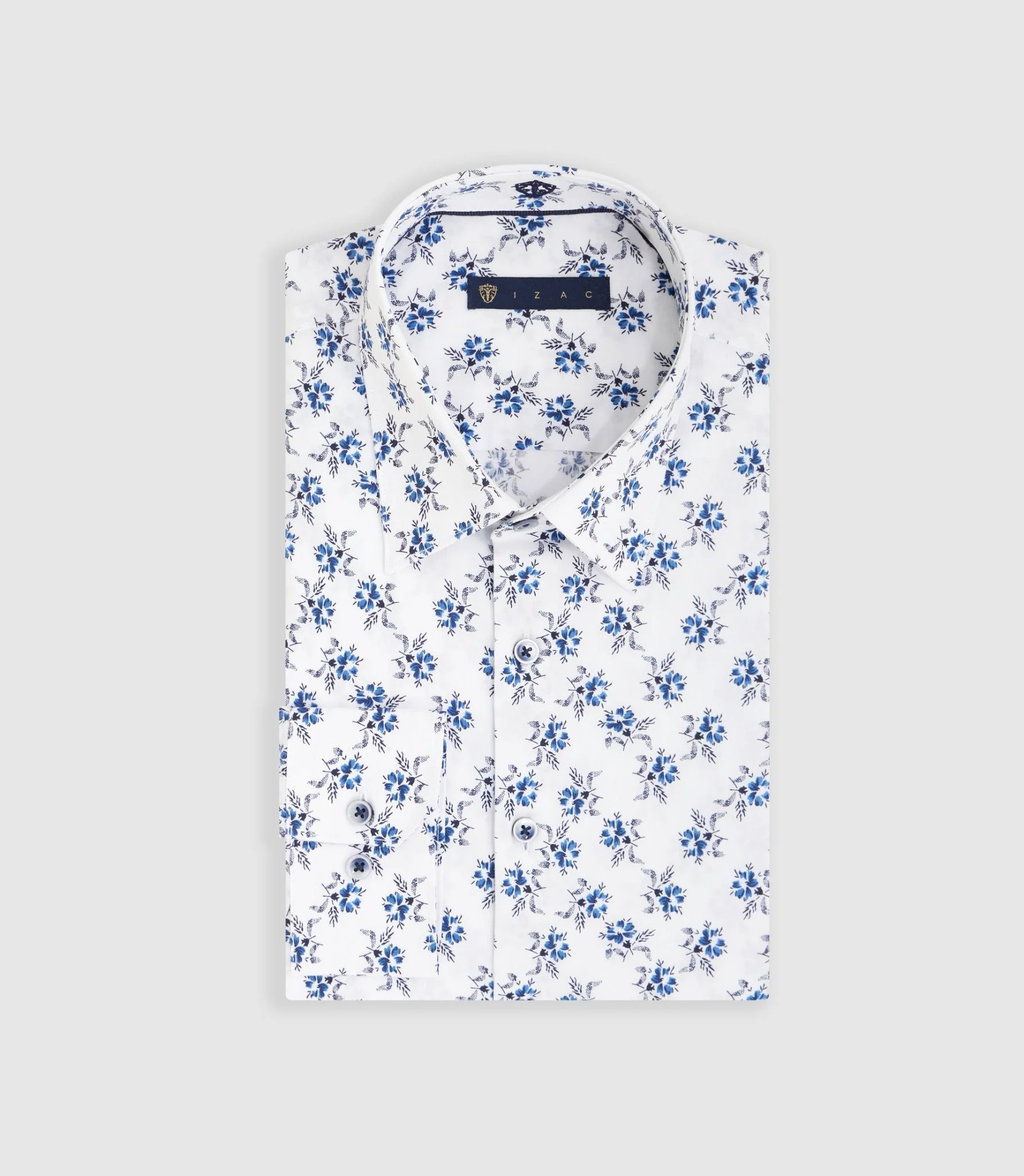 Chemise à imprimé floral blanche "Marti"